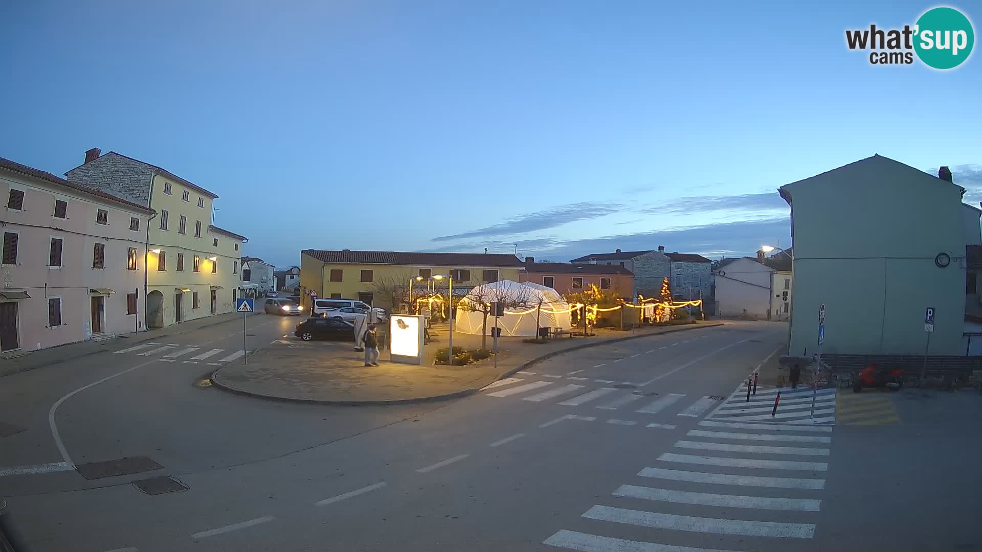Bale Trg La Musa web kamera – Istra
