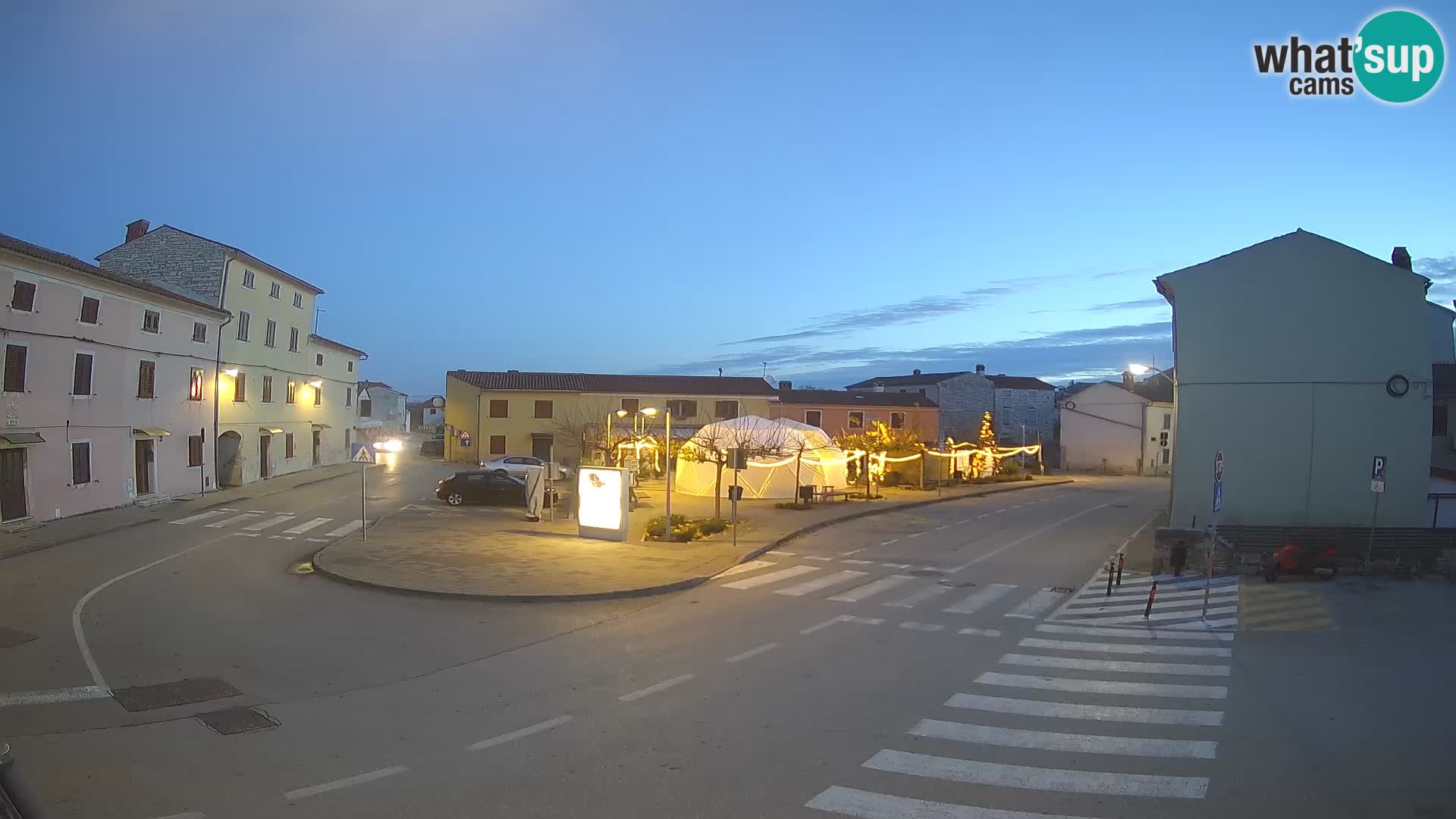 Bale Trg La Musa web kamera – Istra