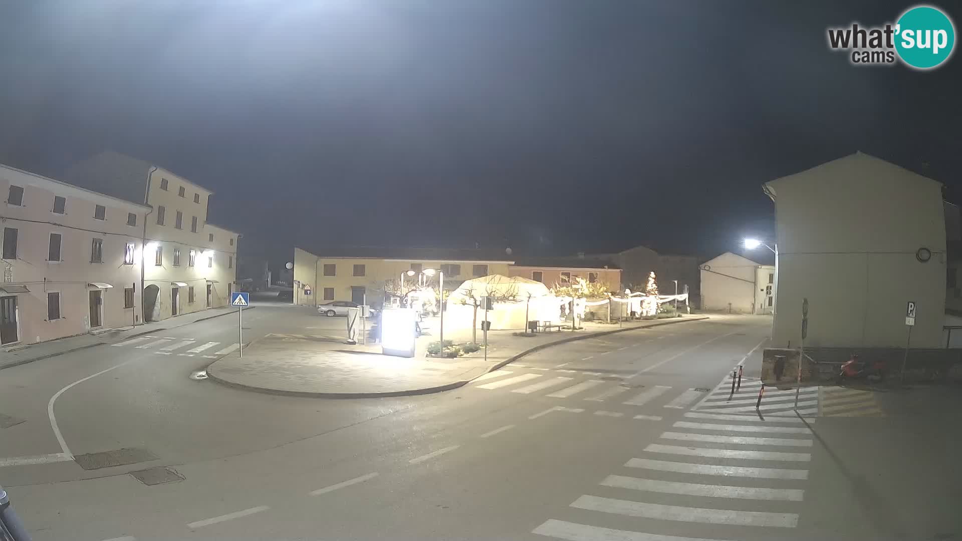 Bale Trg La Musa webcam – Istria – Croatia