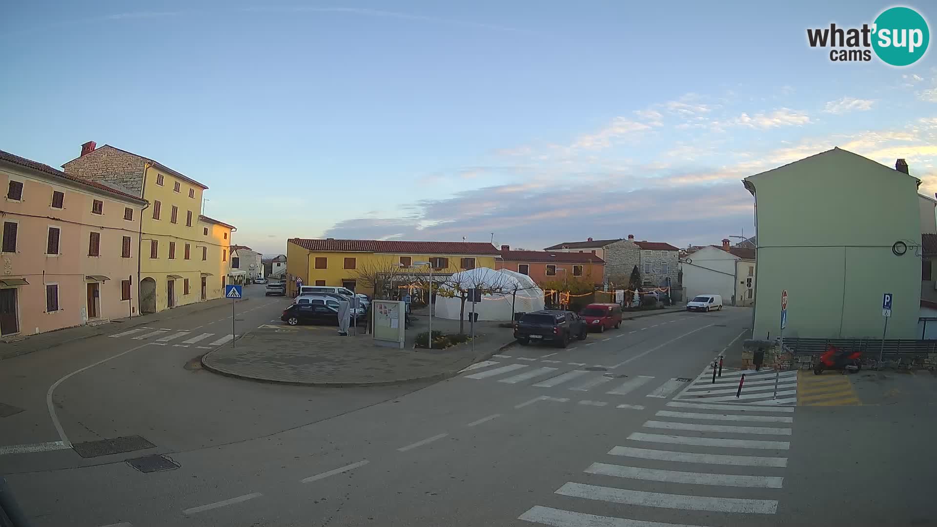 Bale Trg La Musa webcam – Istria – Croatia