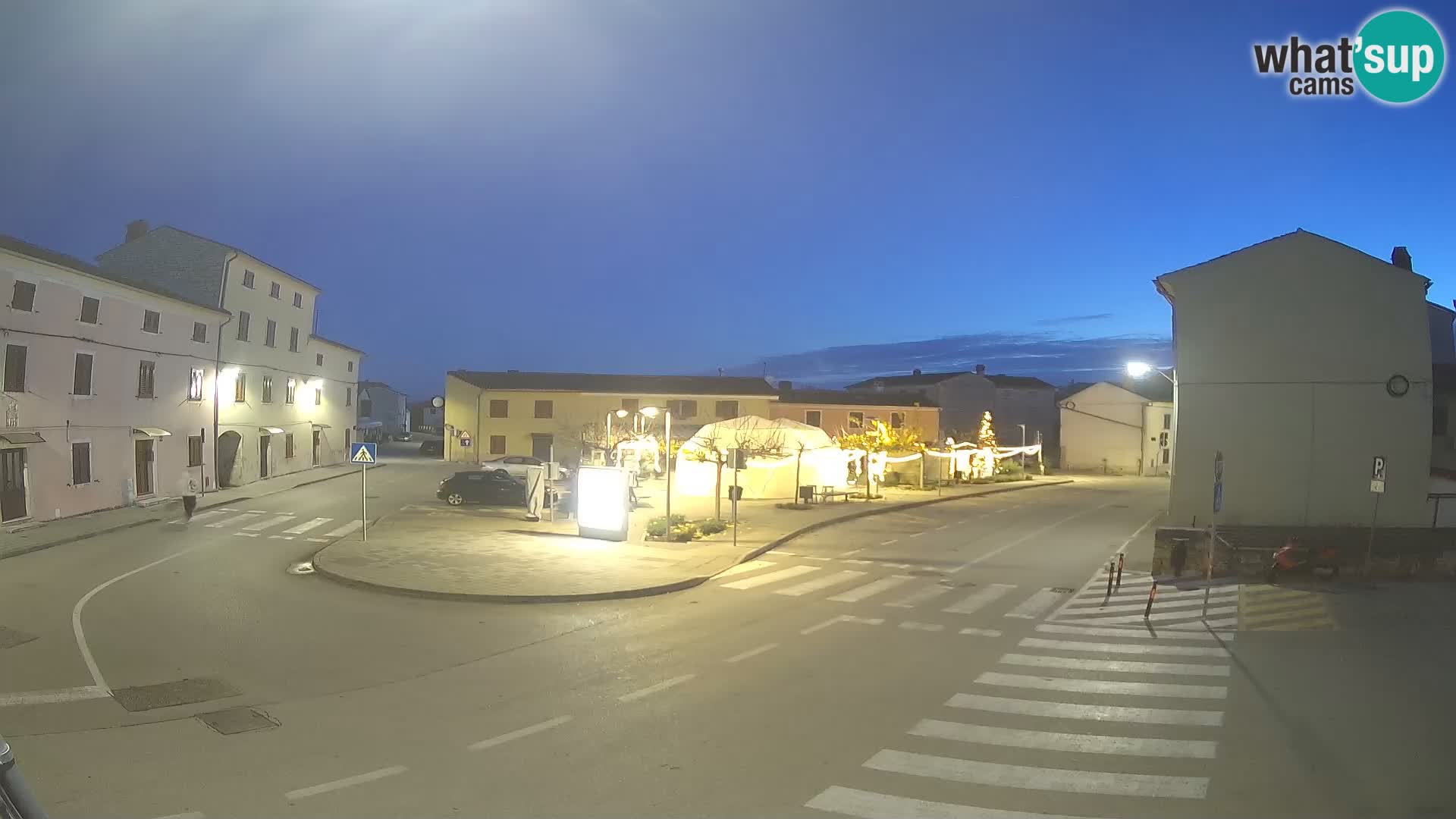 Bale Trg La Musa webcam – Istria – Croatia