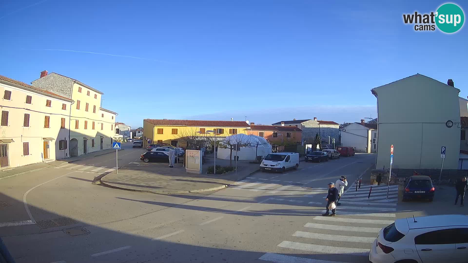 Bale Trg La Musa spletna kamera – Istra – Hrvaška