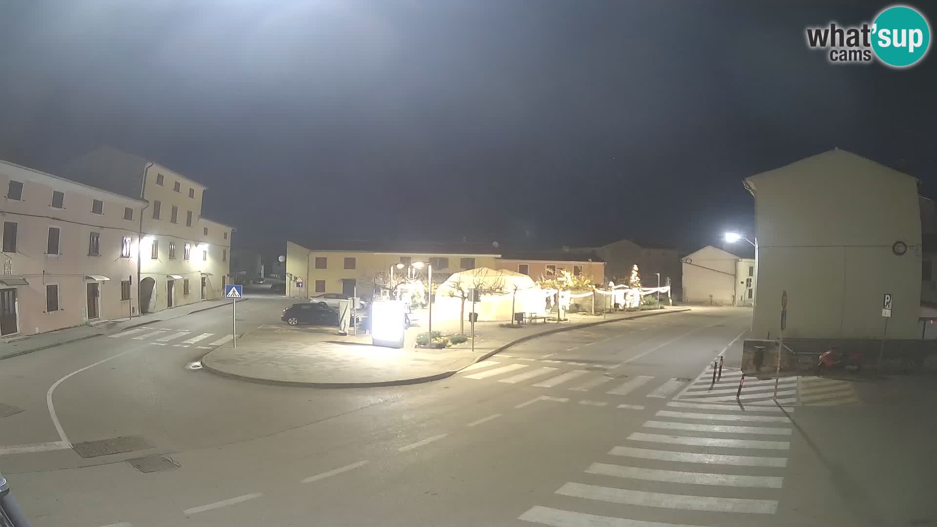 Bale Trg La Musa webcam – Istria – Croatia