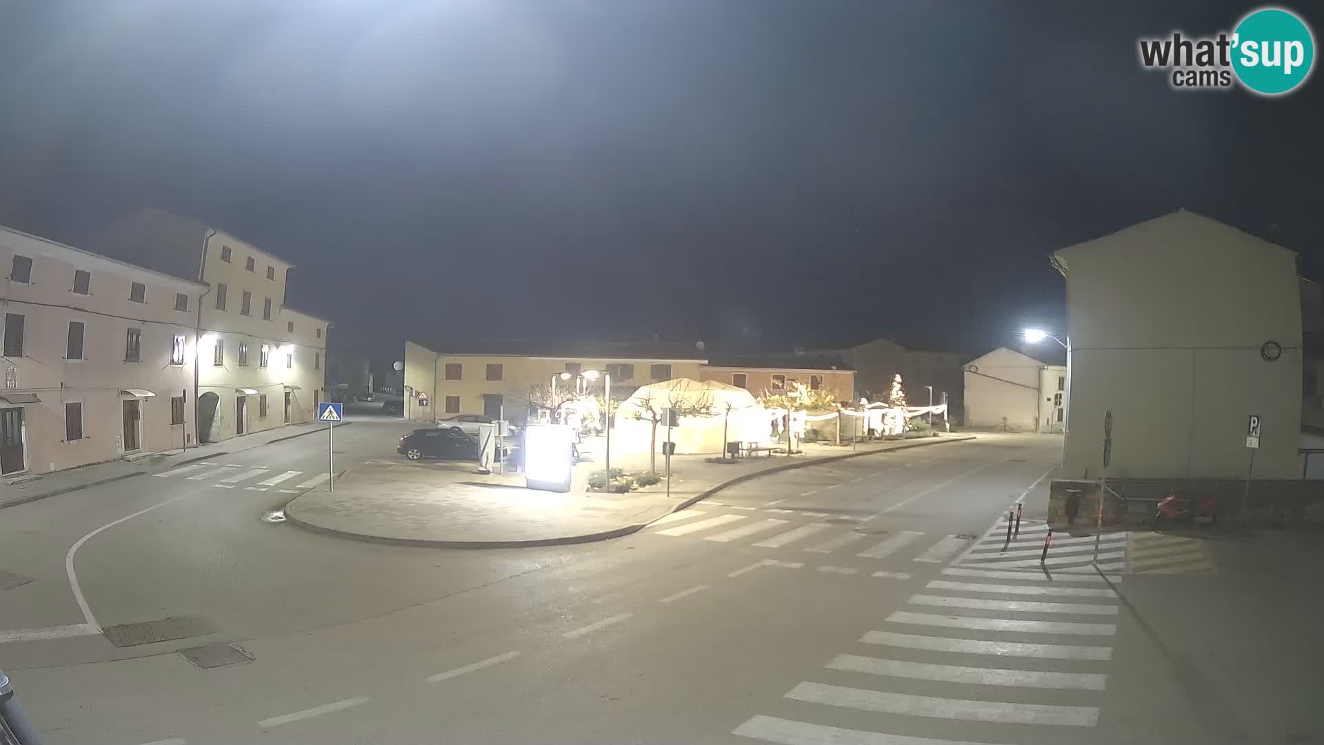 Bale, webcam de la plaza La Musa – Istria – Croacia