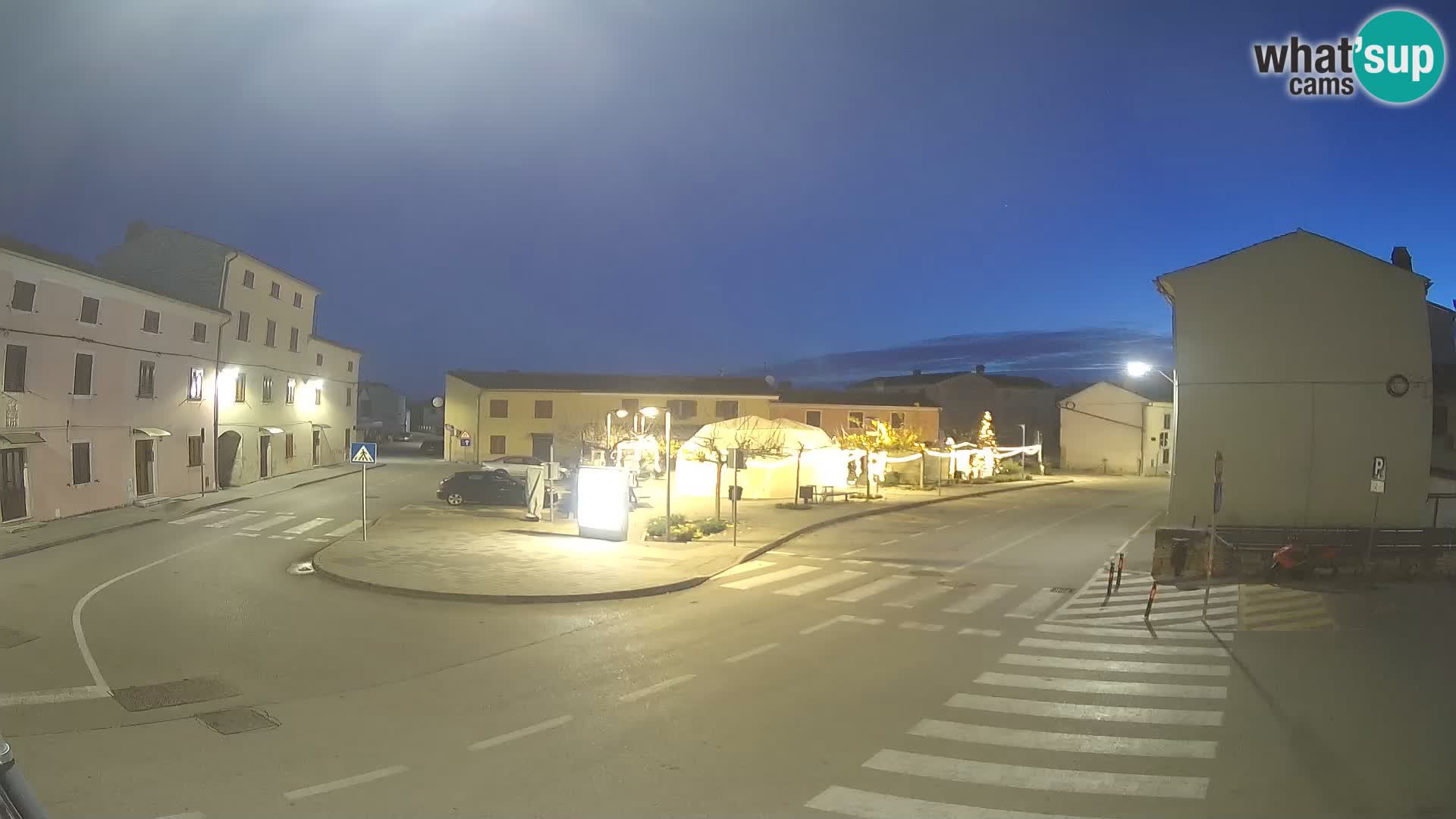 Bale Trg La Musa spletna kamera – Istra – Hrvaška