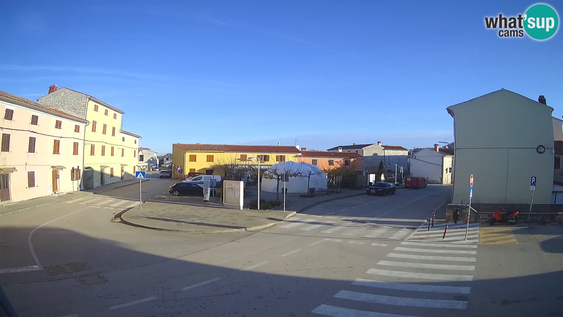 Bale Trg La Musa spletna kamera – Istra – Hrvaška