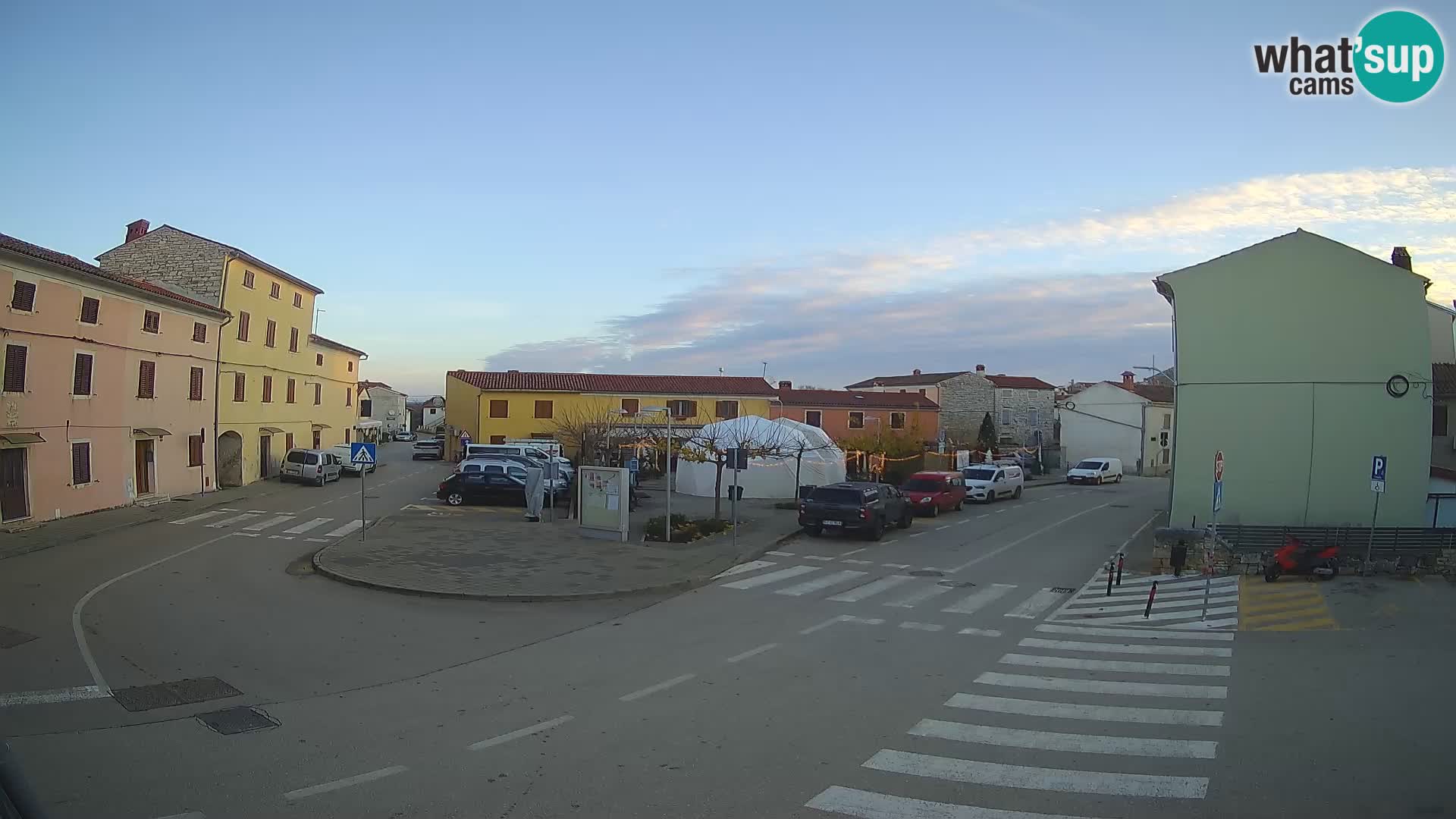 Webcam Valle, piazza La Musa – Istria – Croazia