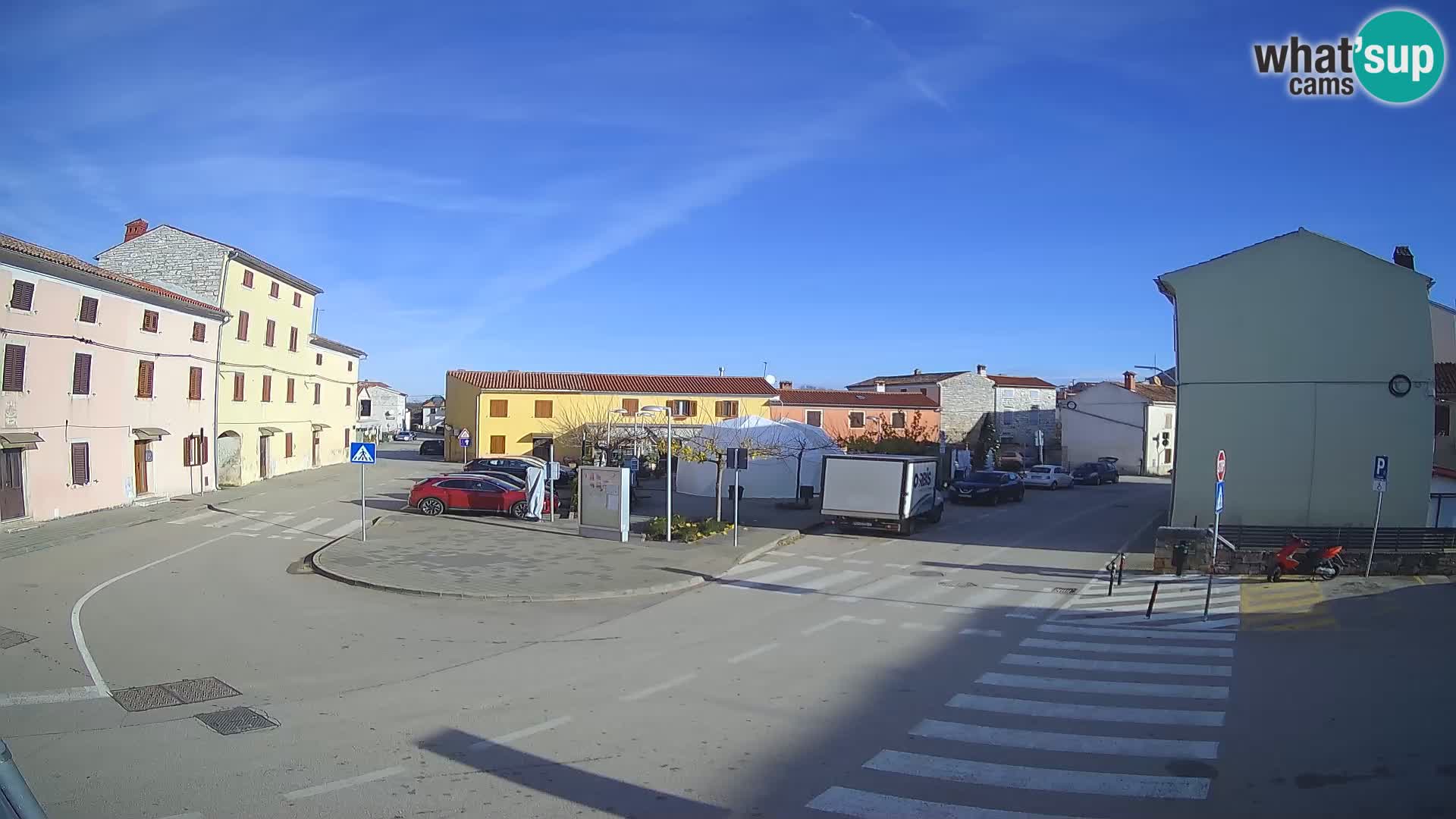 Bale Trg La Musa spletna kamera – Istra – Hrvaška