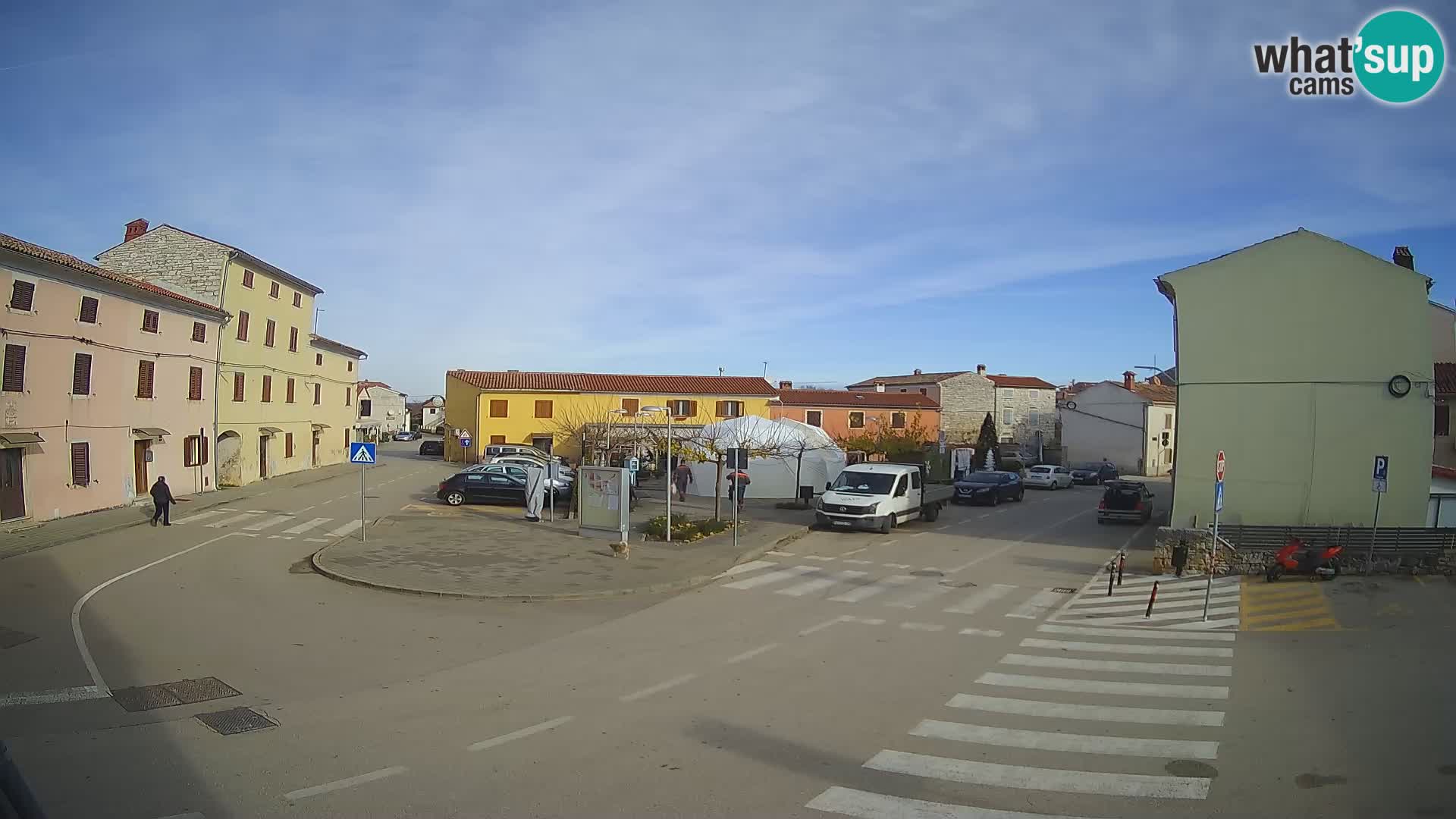 Webcam Valle, piazza La Musa – Istria – Croazia