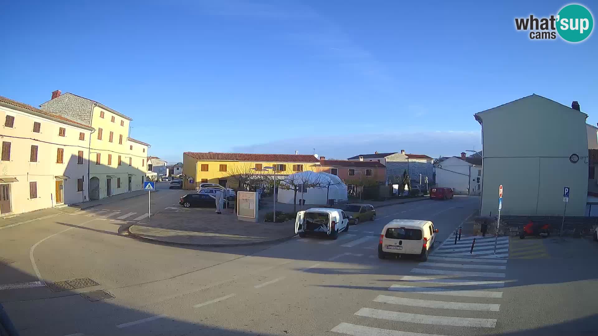 Webcam Valle, piazza La Musa – Istria – Croazia