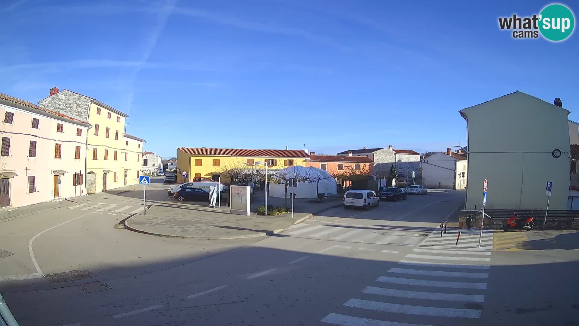 Bale Trg La Musa spletna kamera – Istra – Hrvaška