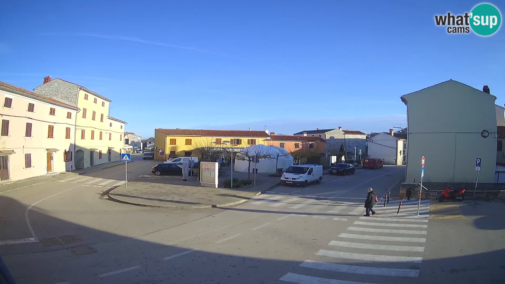 Bale Trg La Musa spletna kamera – Istra – Hrvaška