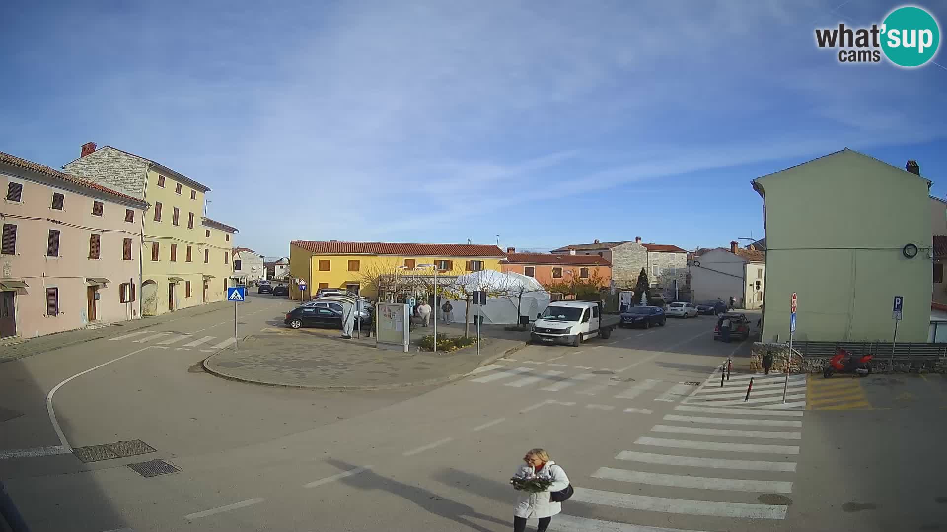 Webcam Valle, piazza La Musa – Istria – Croazia