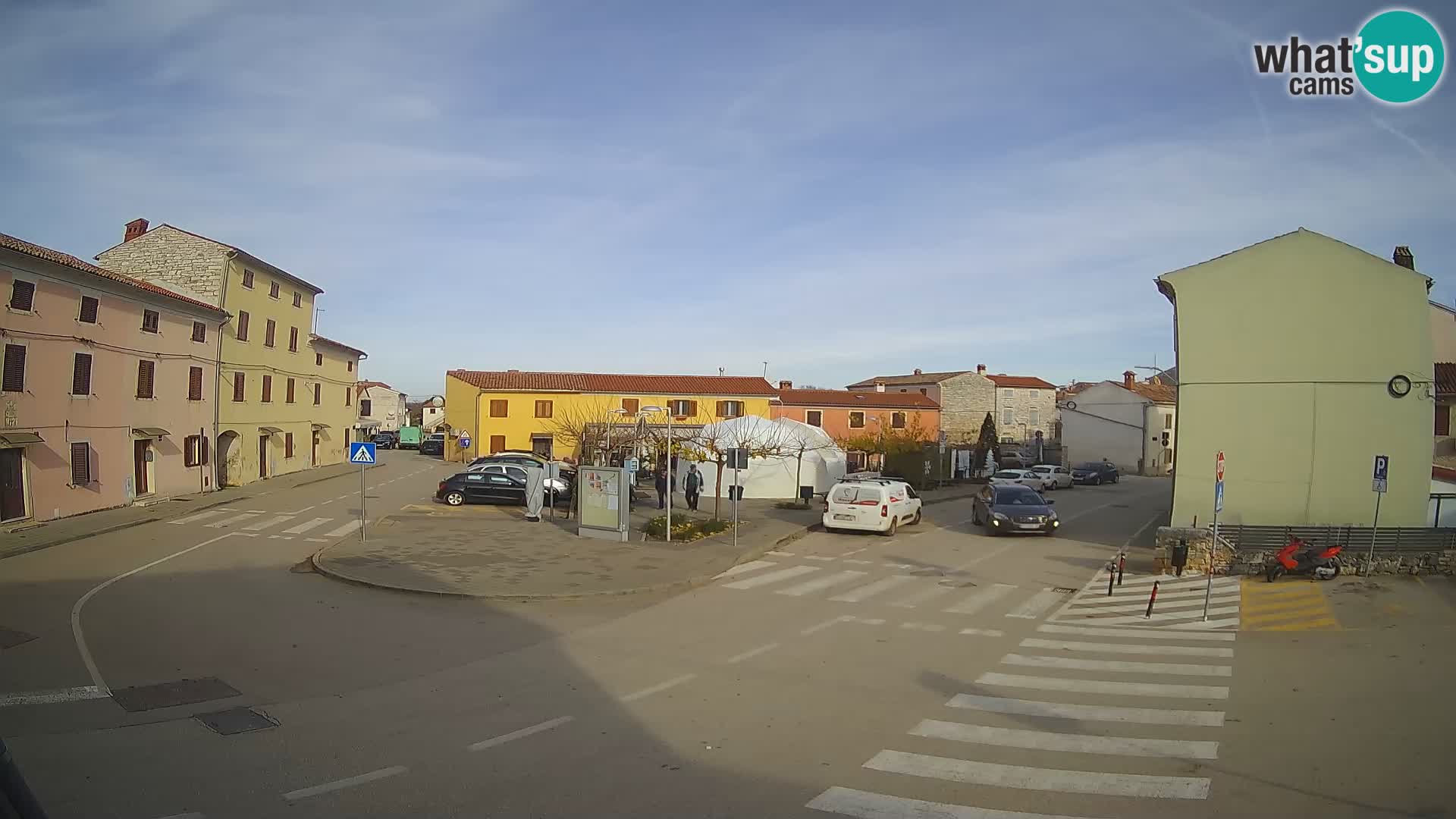 Bale Trg La Musa spletna kamera – Istra – Hrvaška