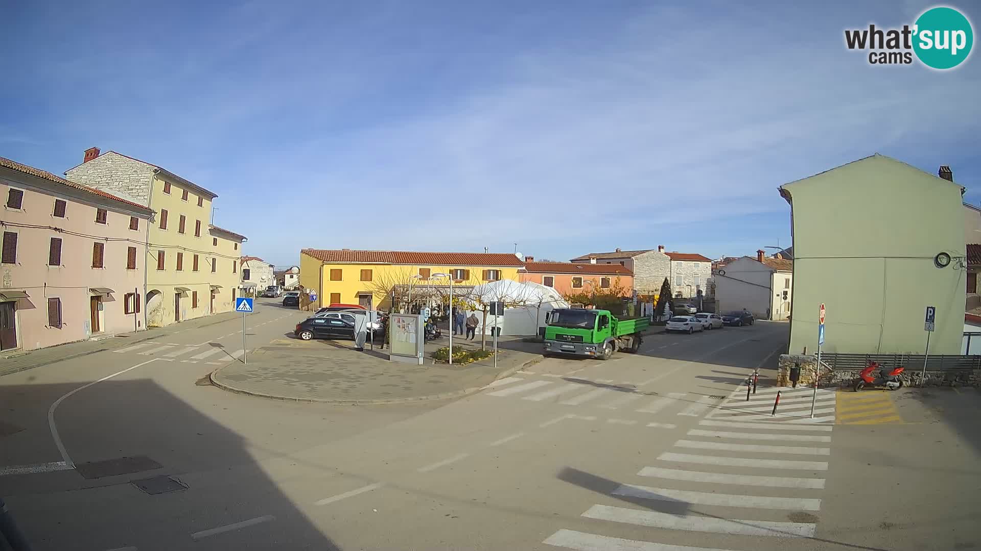 Webcam Valle, piazza La Musa – Istria – Croazia