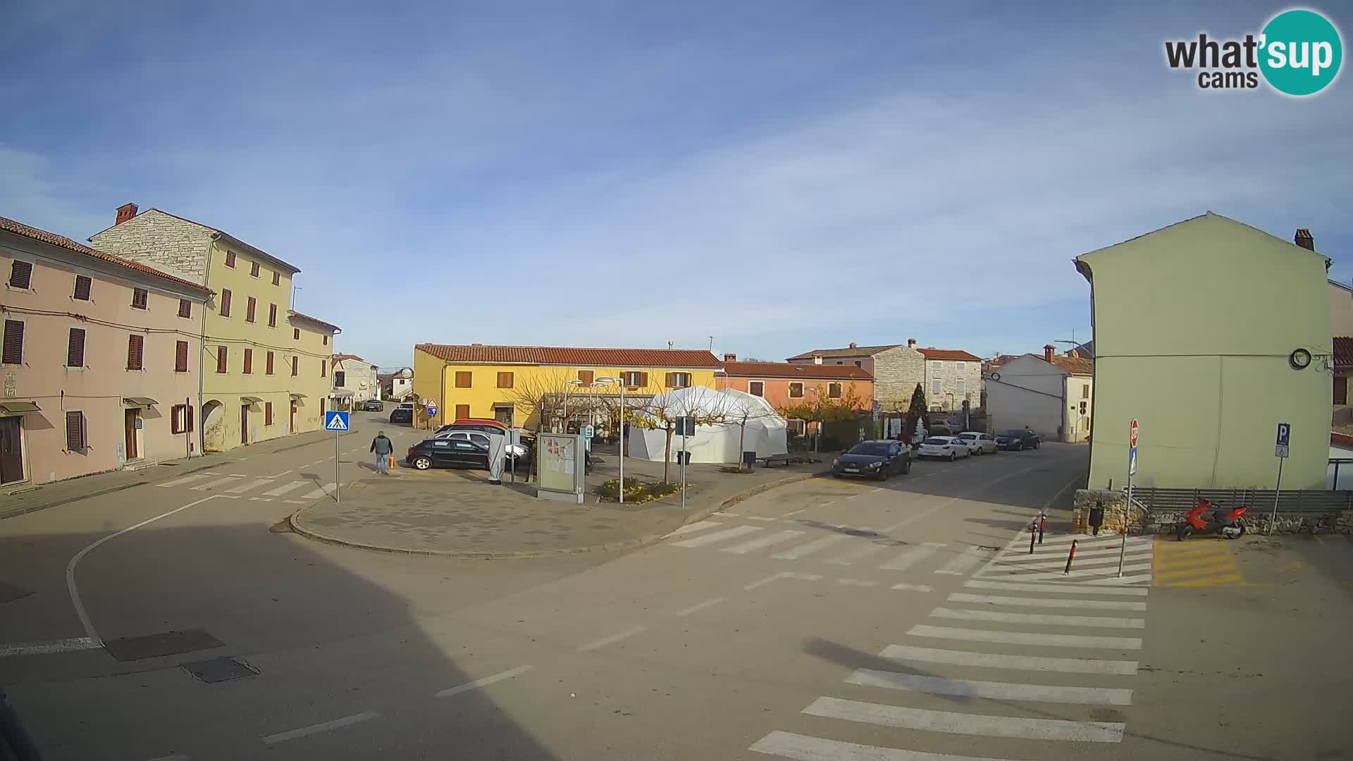 Bale Trg La Musa webcam – Istria – Croatia