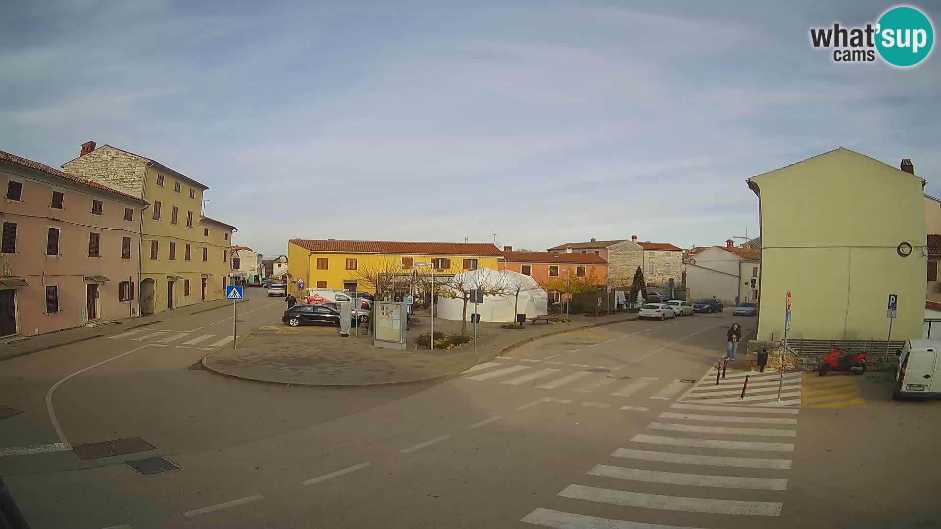 Bale Trg La Musa webcam – Istria – Croatia