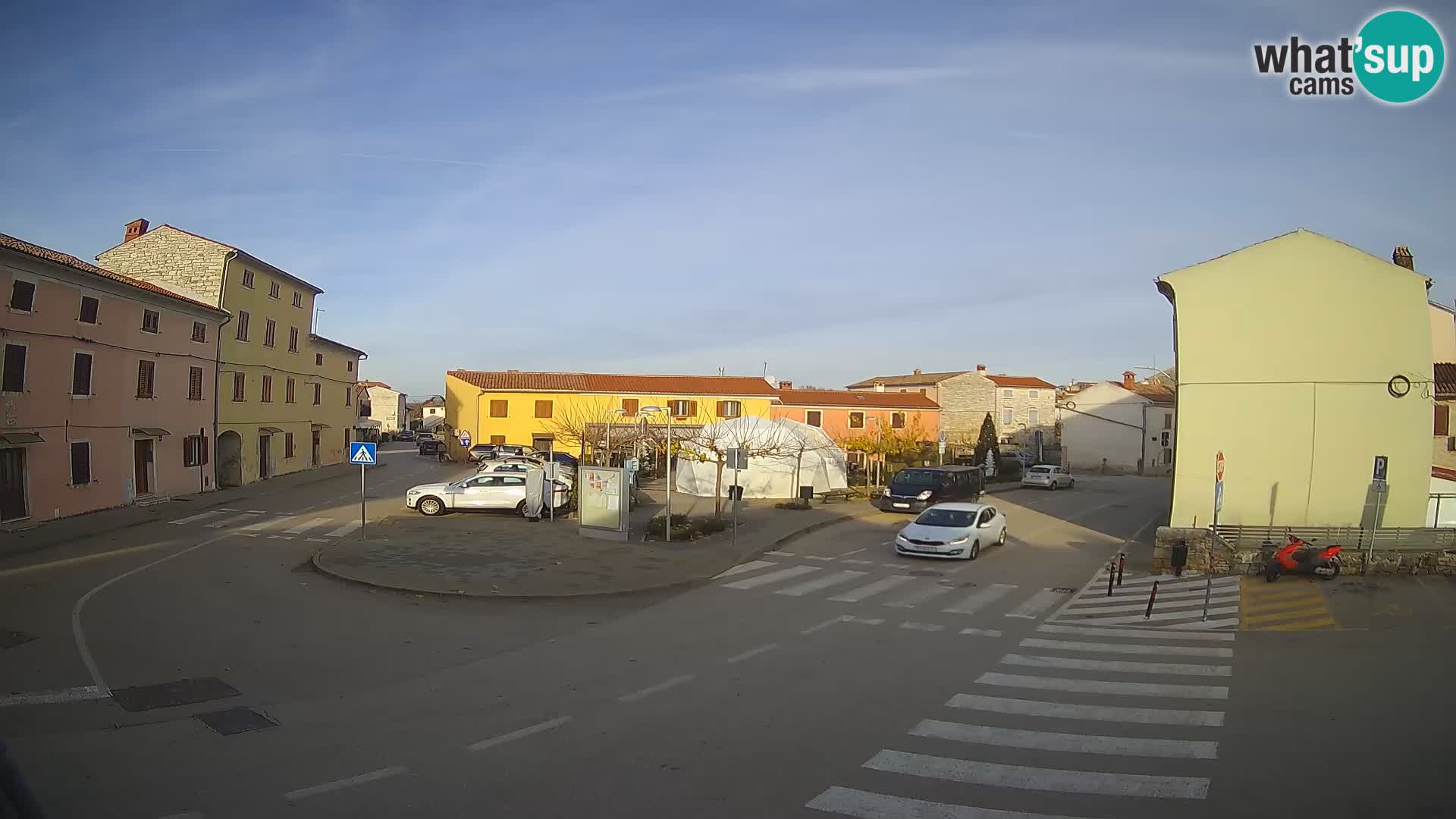 Bale Trg La Musa spletna kamera – Istra – Hrvaška