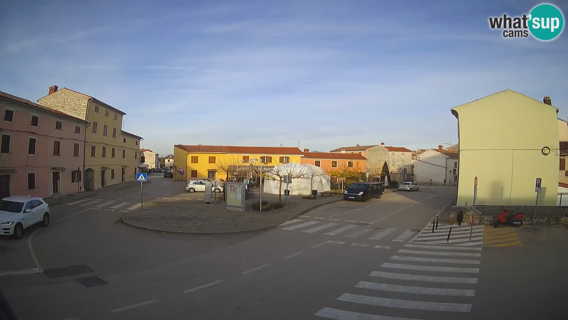 Bale Trg La Musa spletna kamera – Istra – Hrvaška