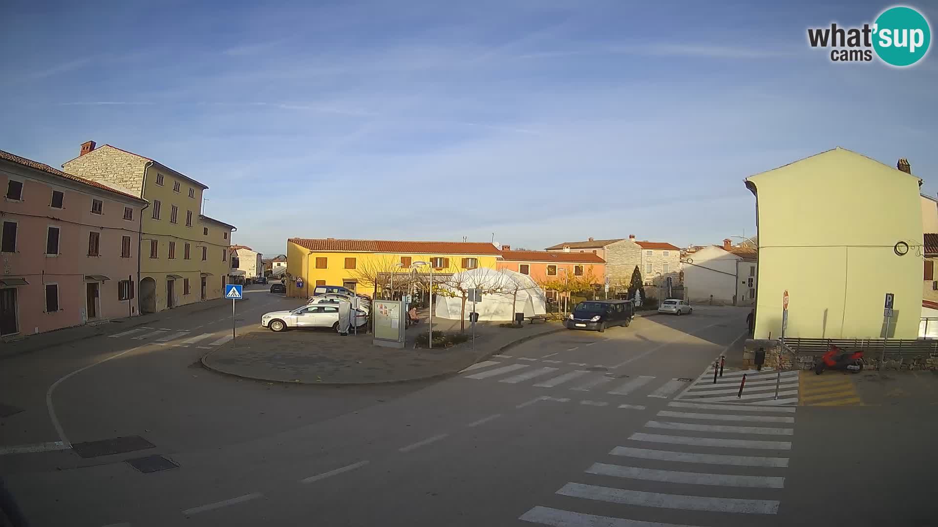 Bale Trg La Musa spletna kamera – Istra – Hrvaška