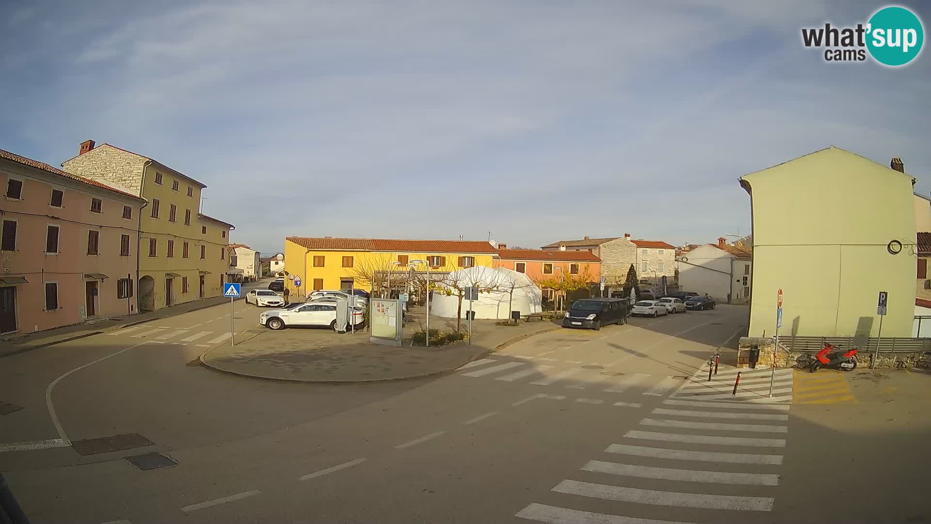 Bale, webcam de la plaza La Musa – Istria – Croacia