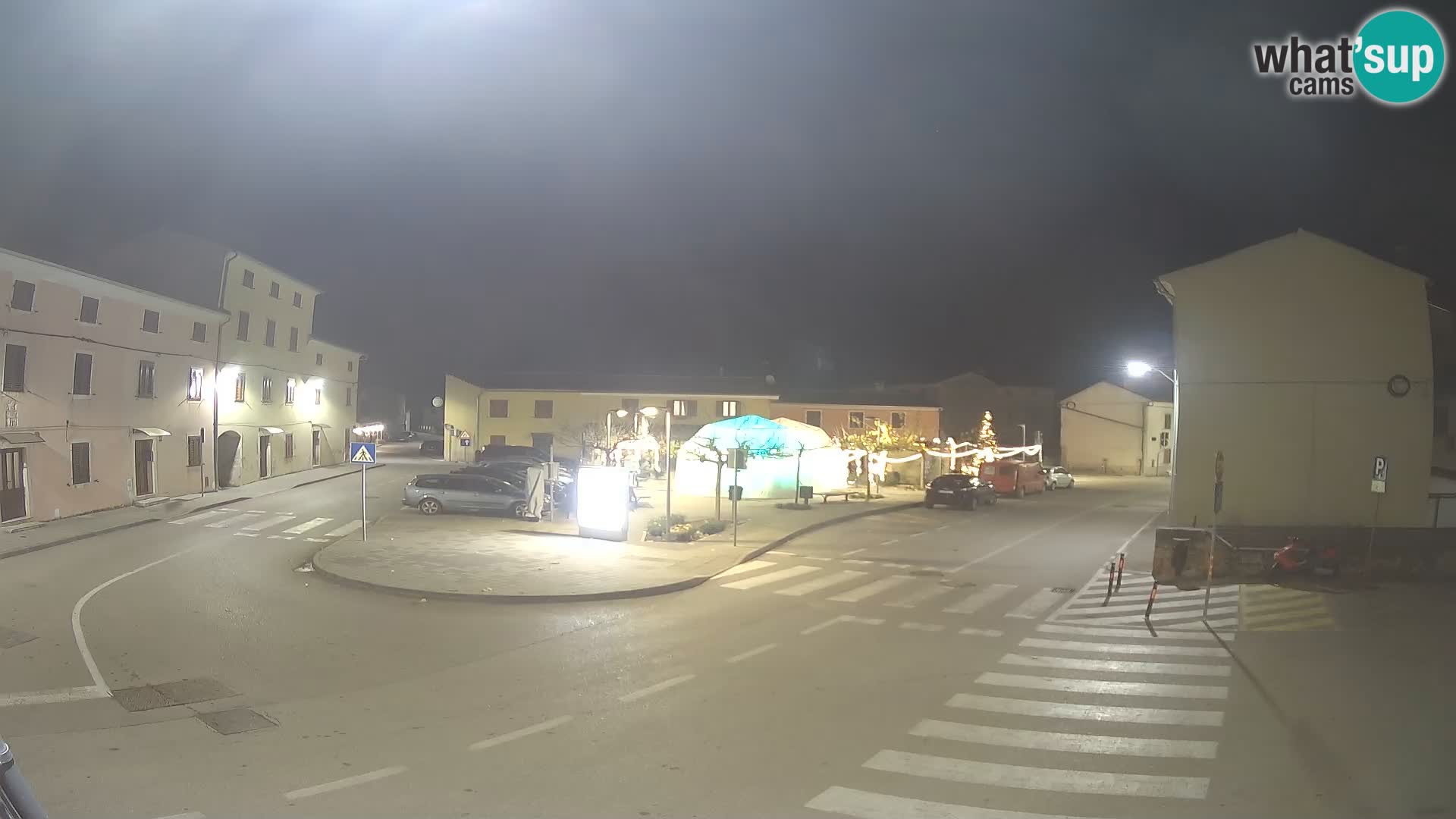 Bale, webcam de la plaza La Musa – Istria – Croacia