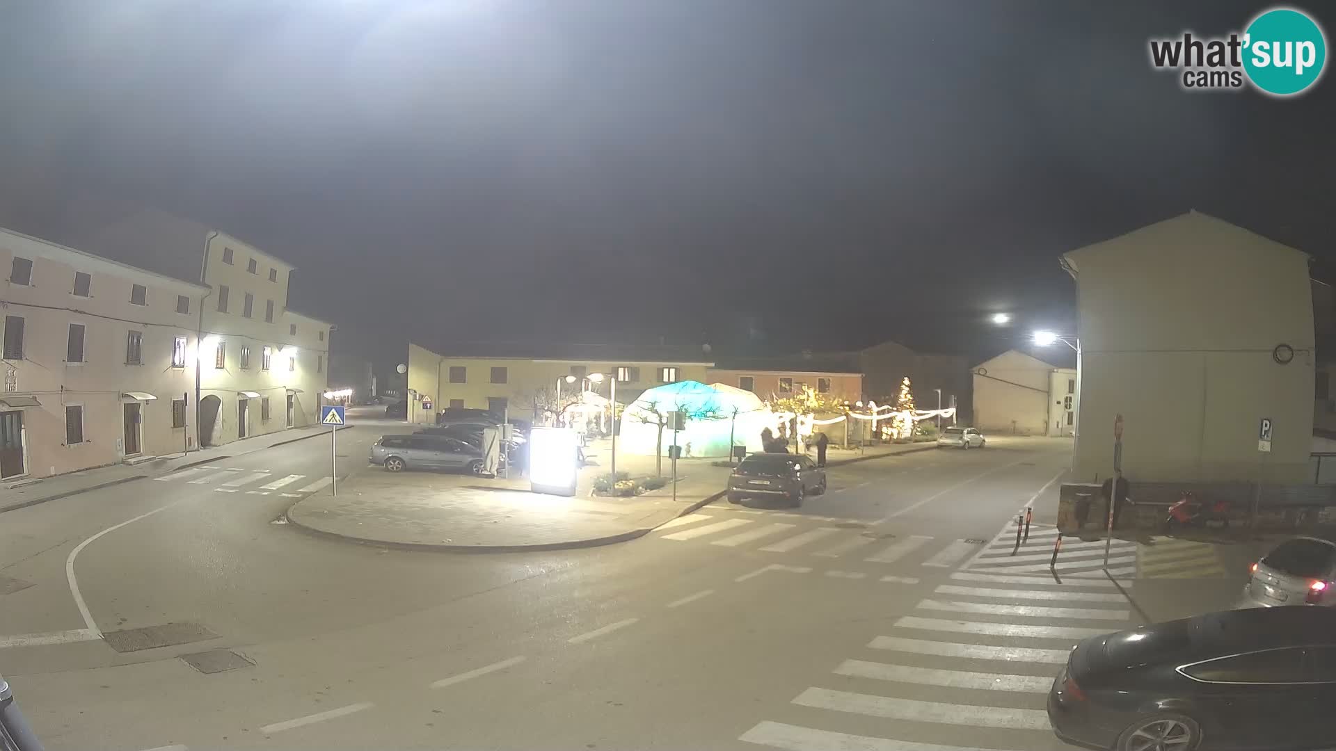 Bale, webcam de la plaza La Musa – Istria – Croacia