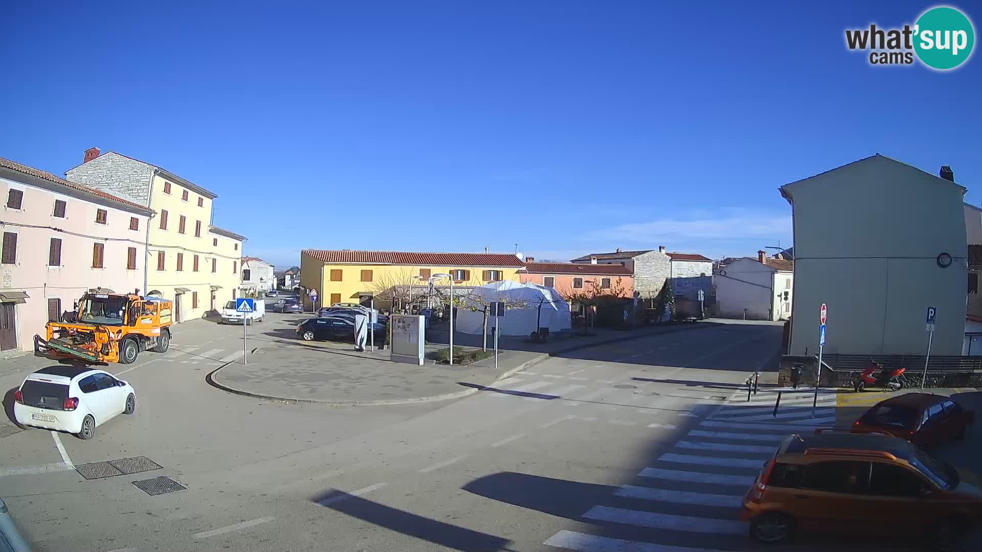 Bale Trg La Musa spletna kamera – Istra – Hrvaška