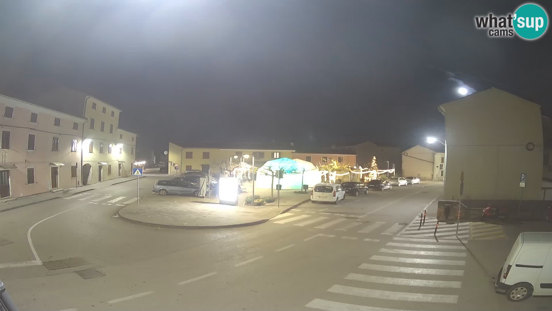 Bale, webcam de la plaza La Musa – Istria – Croacia