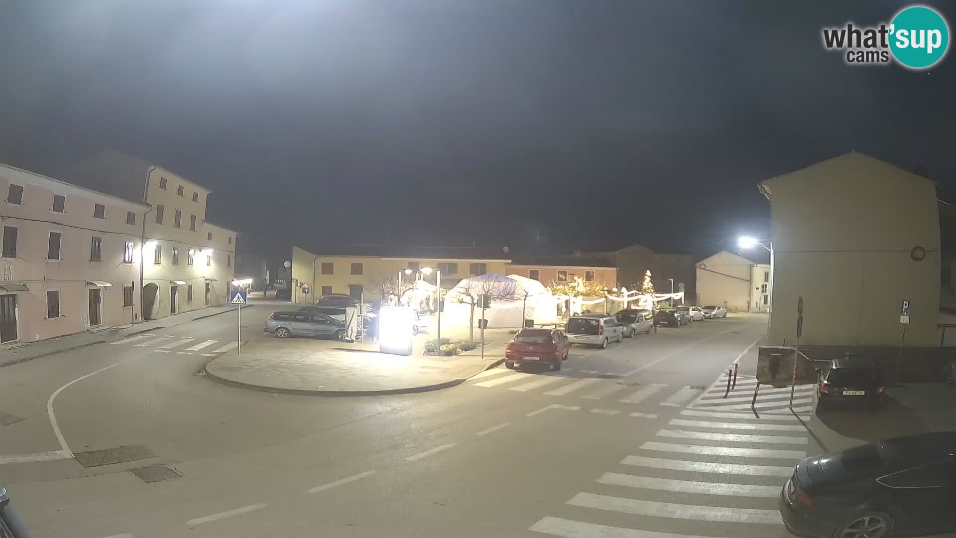 Bale Trg La Musa webcam – Istria – Croatia