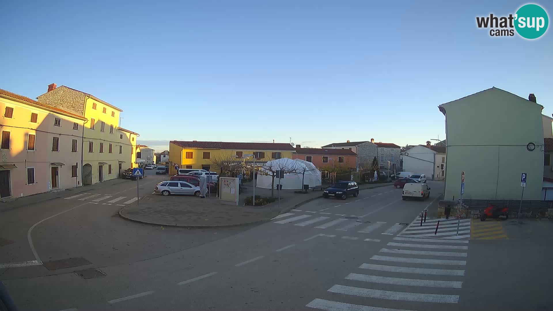 Webcam Valle, piazza La Musa – Istria – Croazia