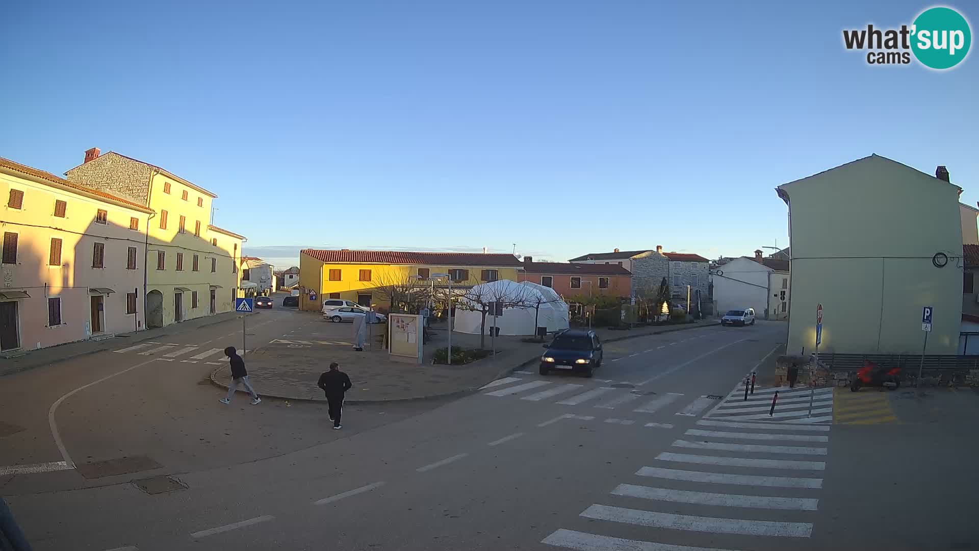 Webcam Valle, piazza La Musa – Istria – Croazia