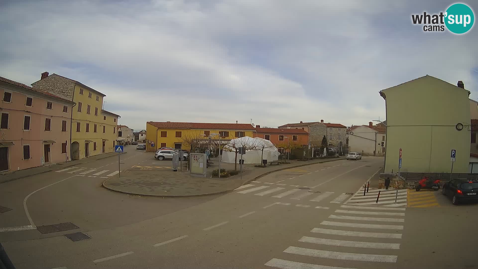 Webcam Valle, piazza La Musa – Istria – Croazia