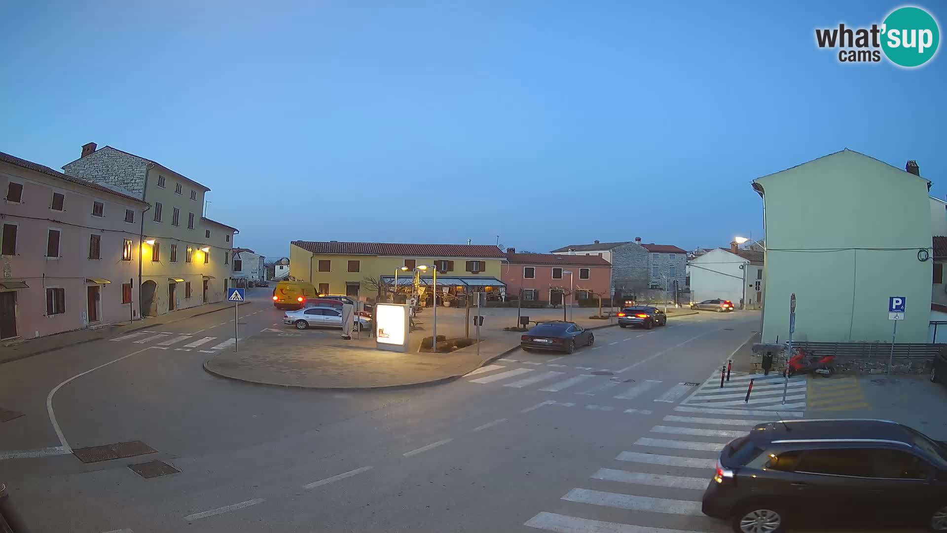 Bale Trg La Musa spletna kamera – Istra – Hrvaška