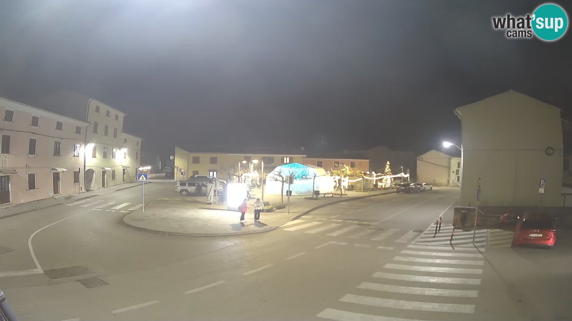 Bale, webcam de la plaza La Musa – Istria – Croacia