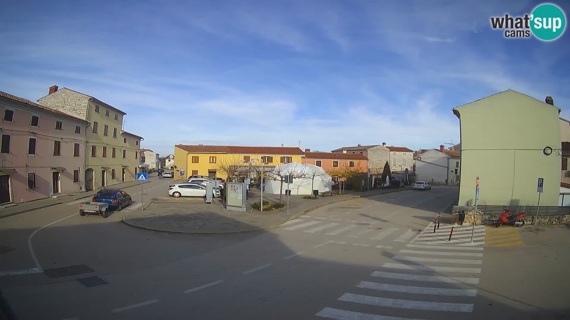 Bale Trg La Musa webcam – Istria – Croatia