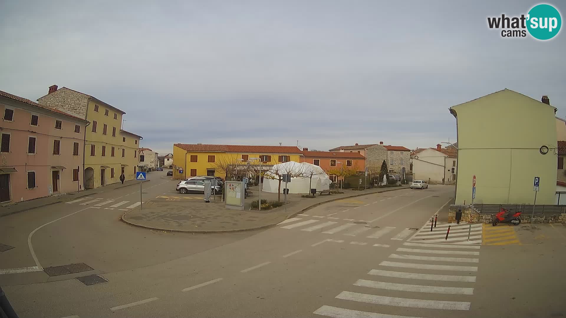 Webcam Valle, piazza La Musa – Istria – Croazia