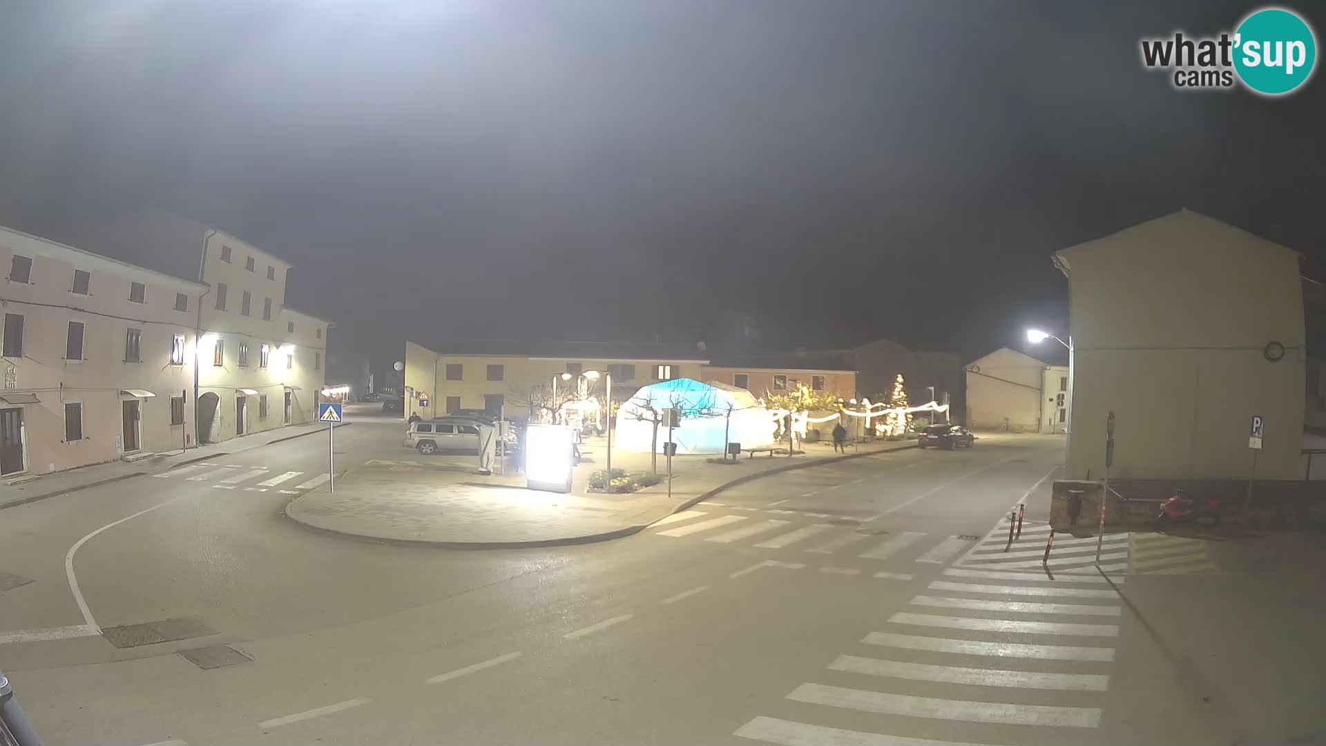 Bale Trg La Musa webcam – Istria – Croatia