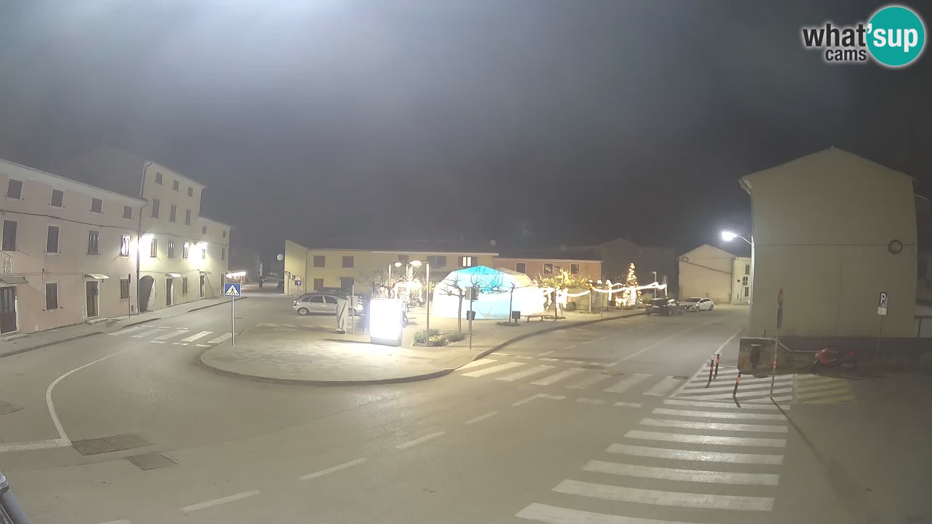 Bale, webcam de la plaza La Musa – Istria – Croacia