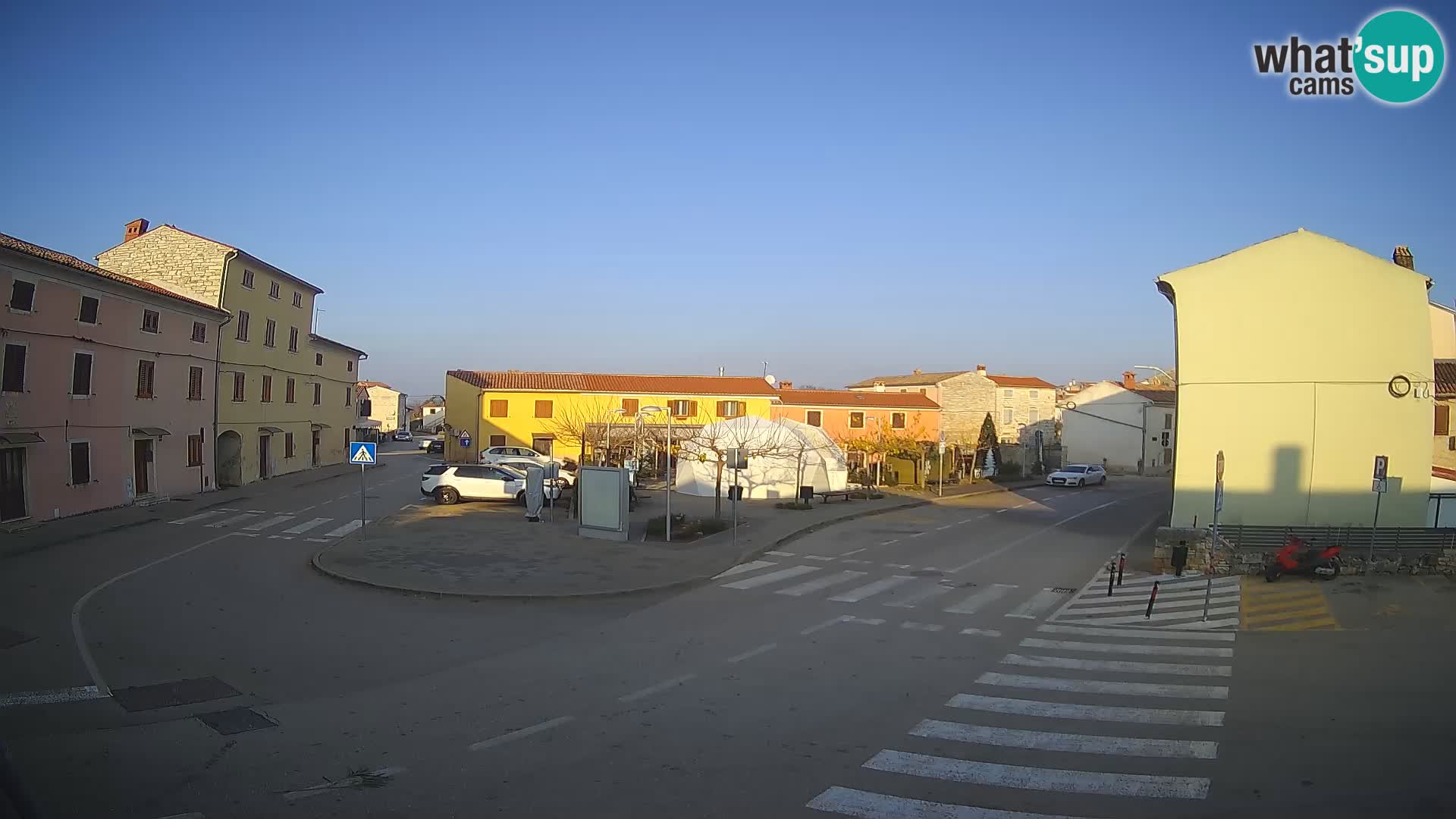 Bale Trg La Musa webcam – Istria – Croatia