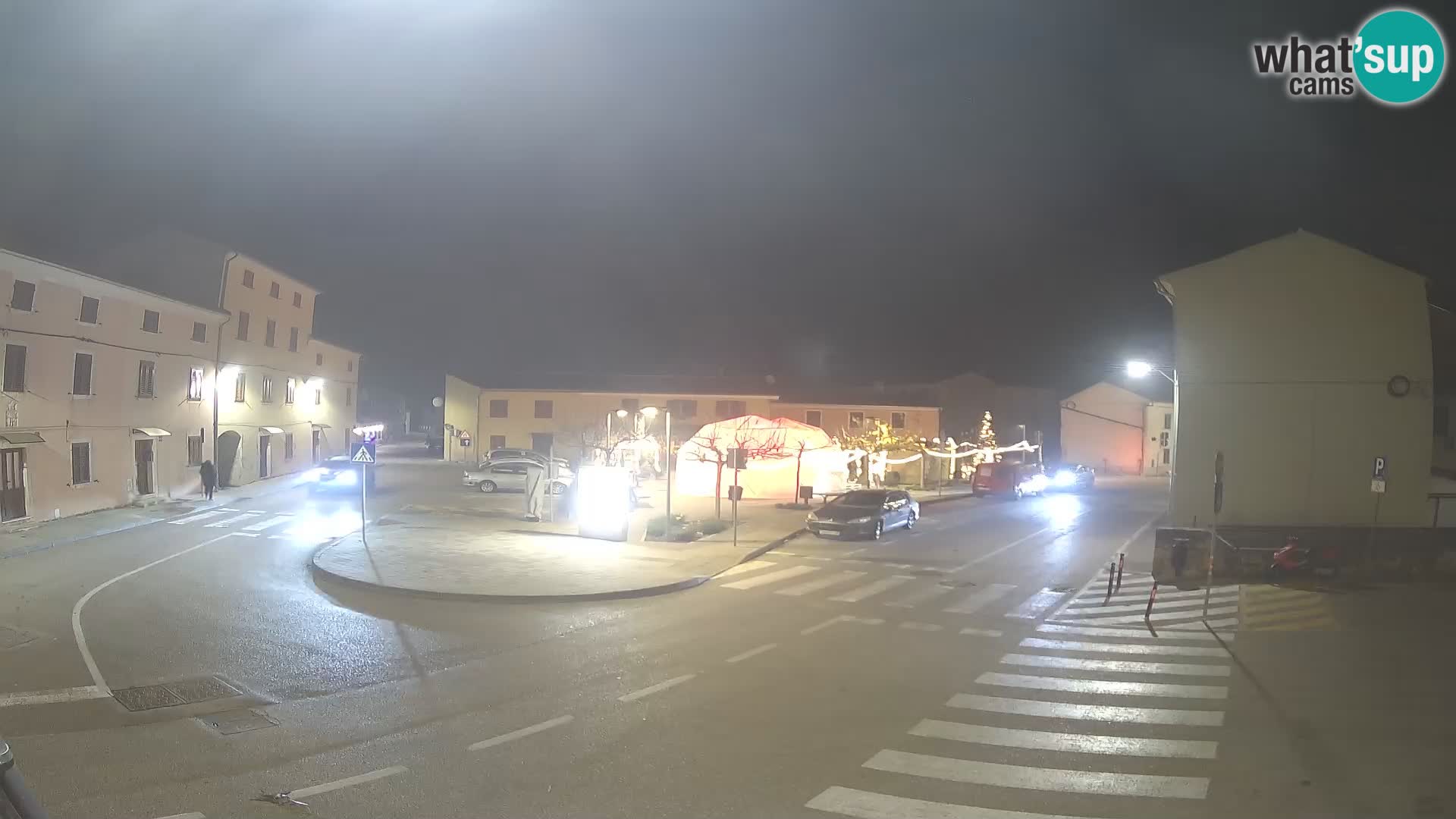 Bale, webcam de la plaza La Musa – Istria – Croacia