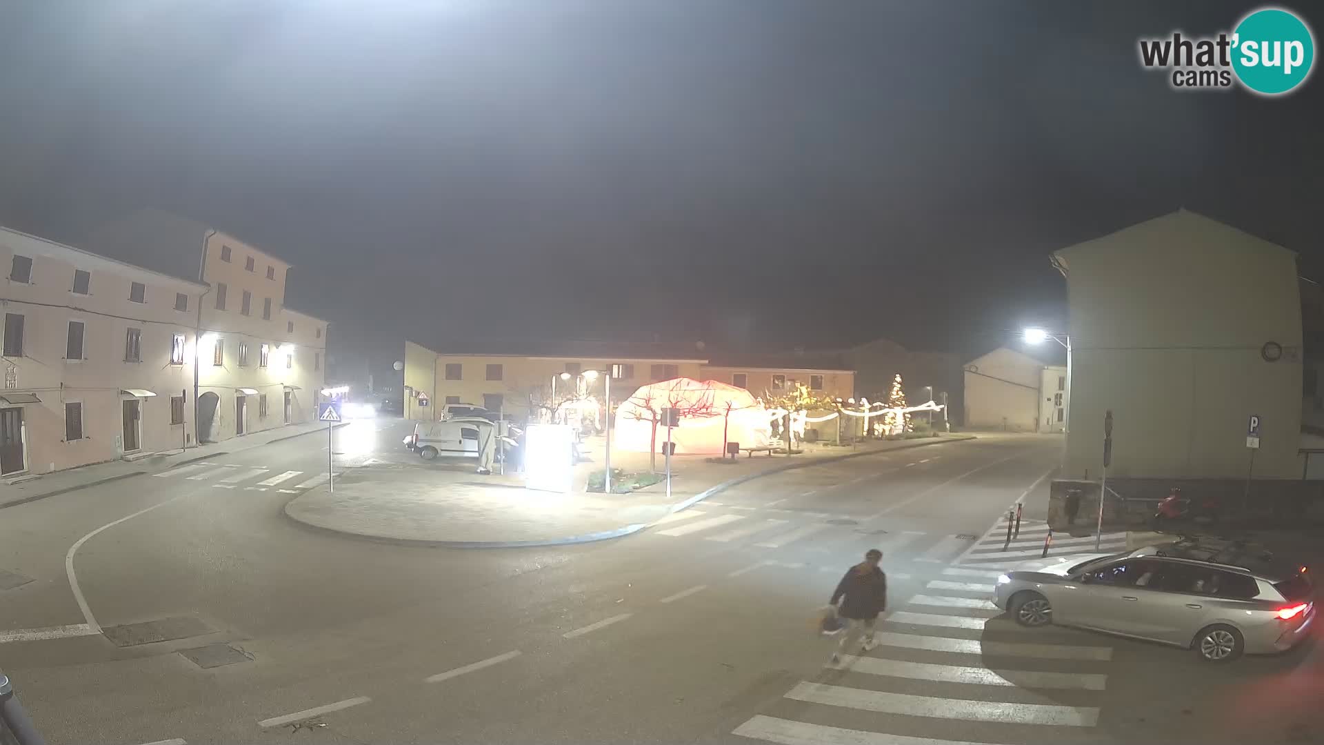 Bale, webcam de la plaza La Musa – Istria – Croacia