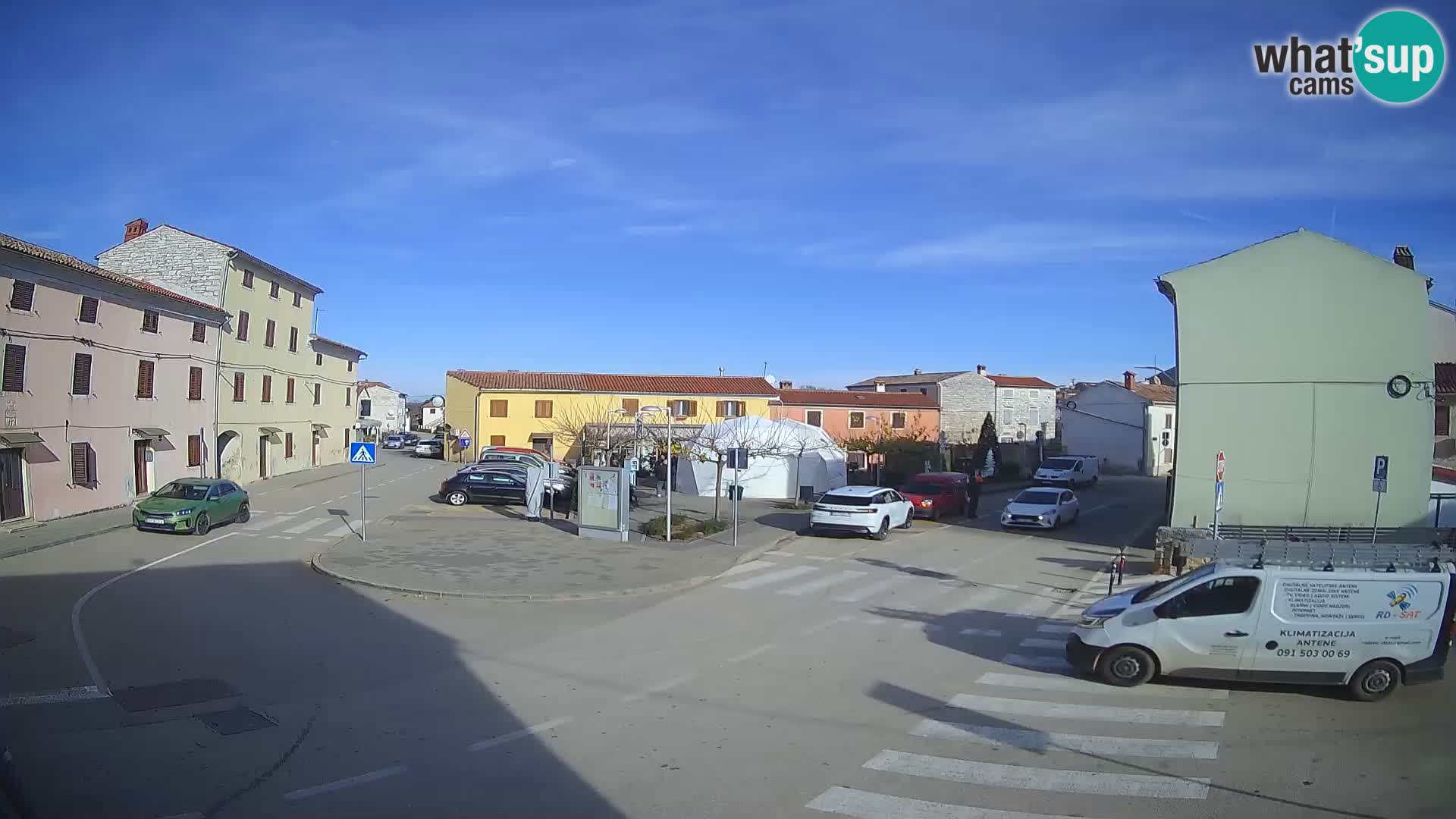 Bale Trg La Musa web kamera – Istra