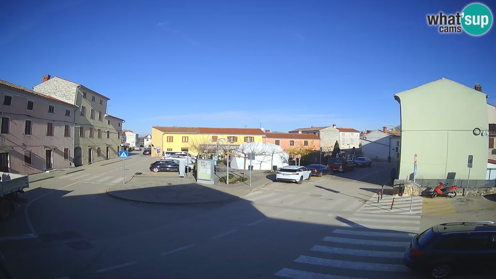 Bale Trg La Musa webcam – Istria – Croatia