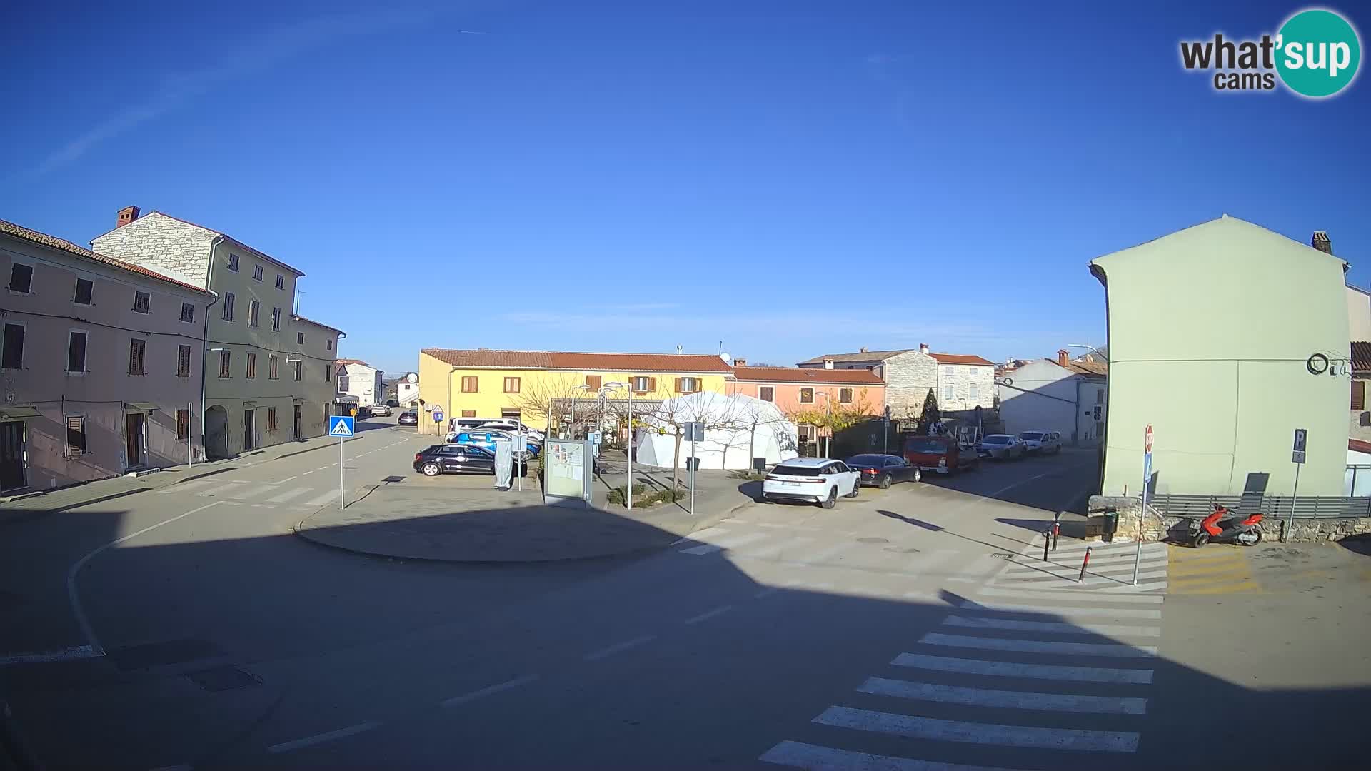 Bale Trg La Musa spletna kamera – Istra – Hrvaška