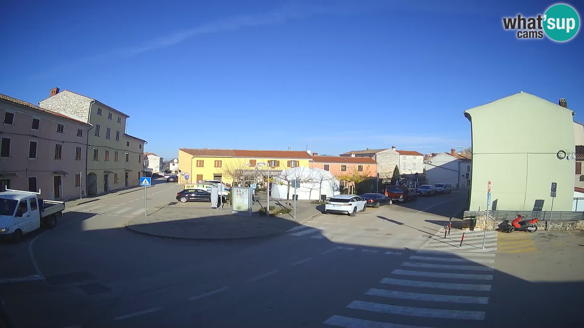 Bale Trg La Musa webcam – Istria – Croatia