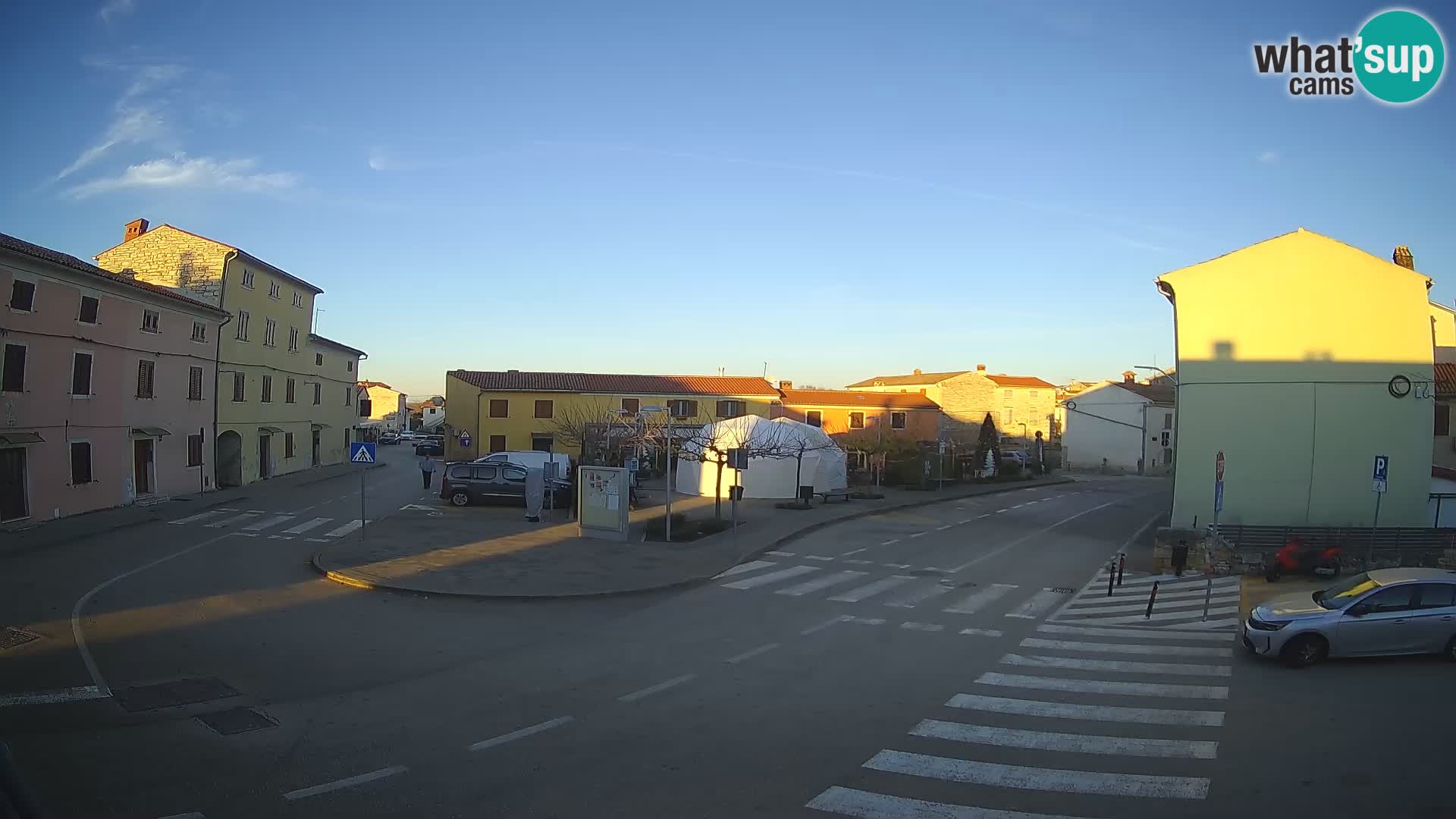 Webcam Valle, piazza La Musa – Istria – Croazia