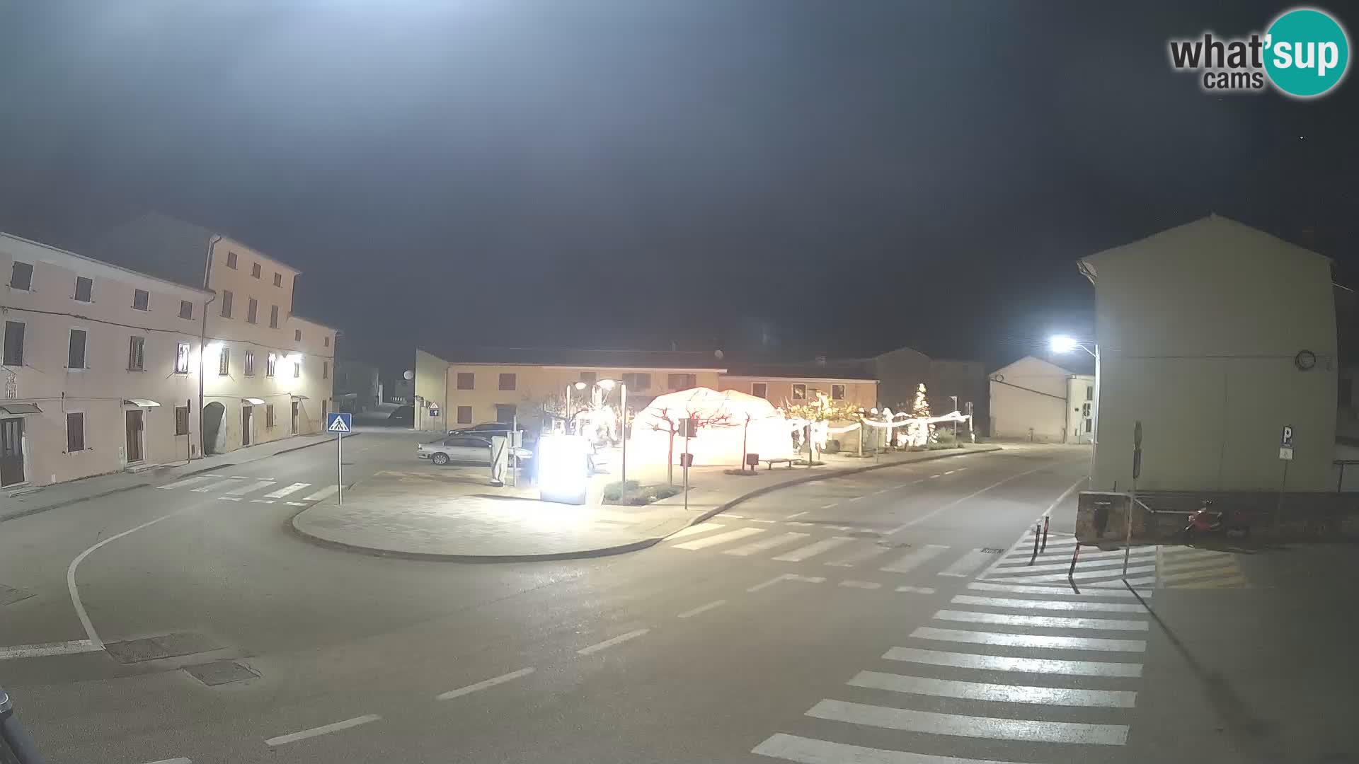 Webcam Valle, piazza La Musa – Istria – Croazia