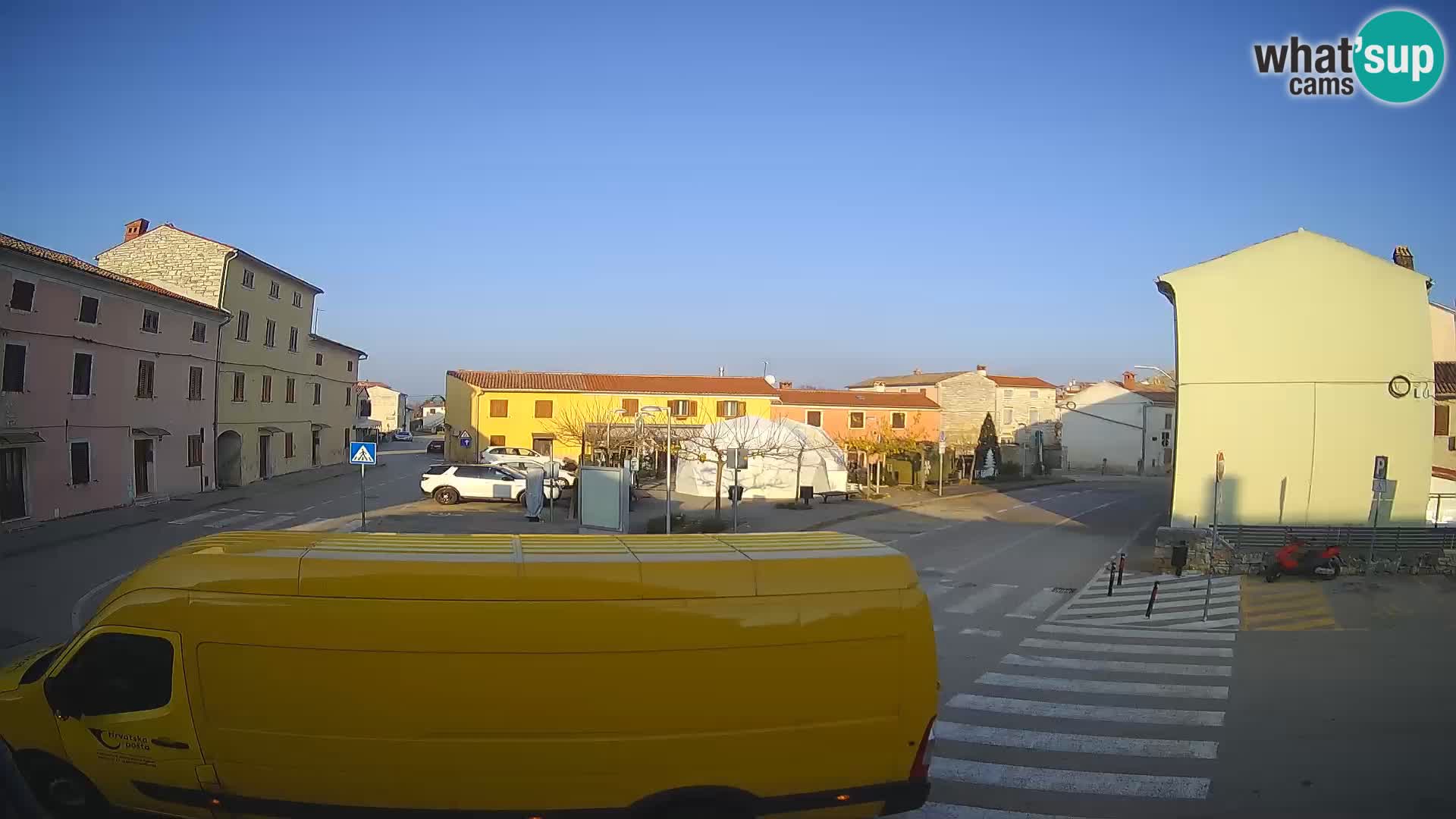 Bale Trg La Musa webcam – Istria – Croatia