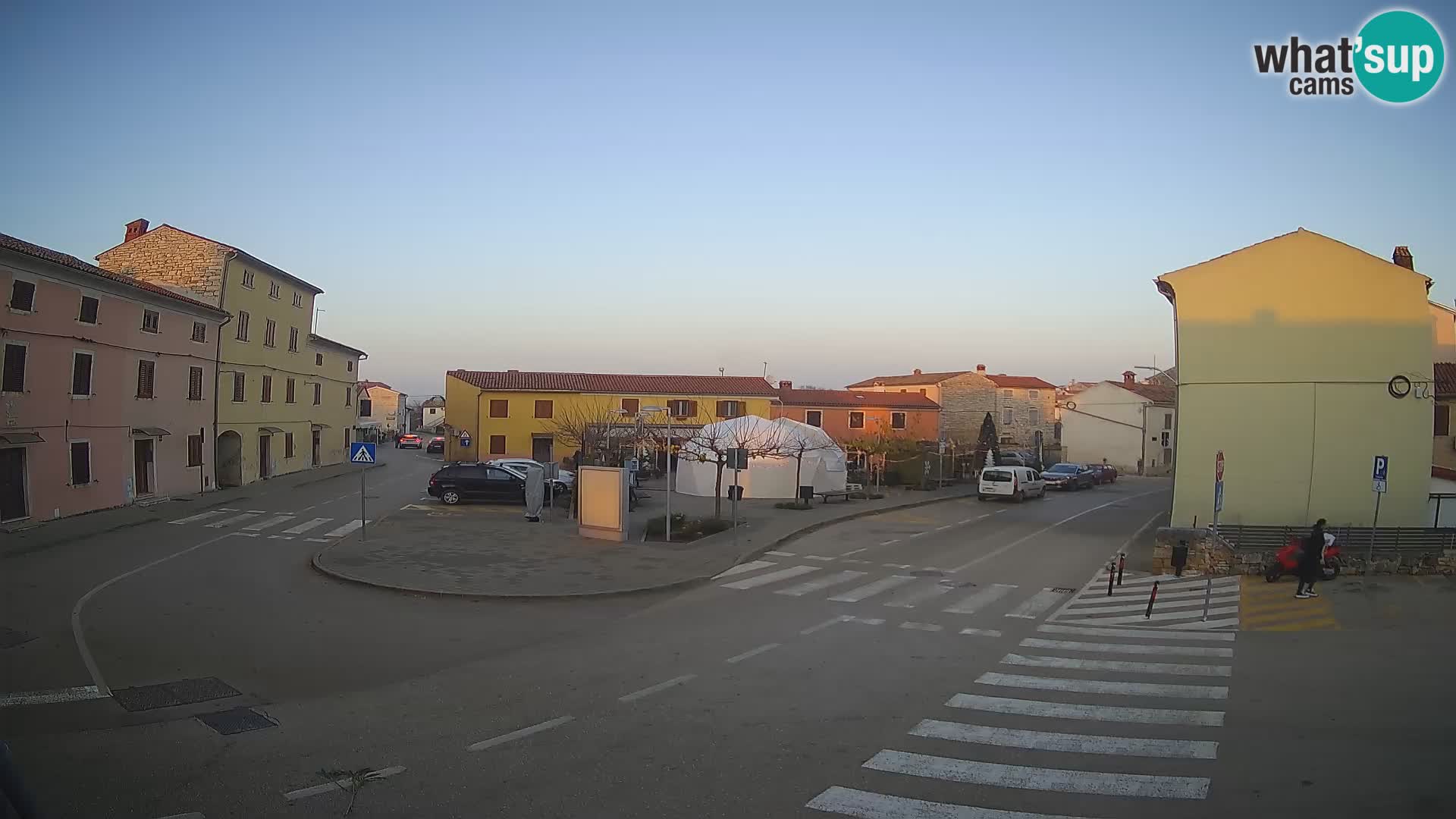 Bale Trg La Musa webcam – Istria – Croatia